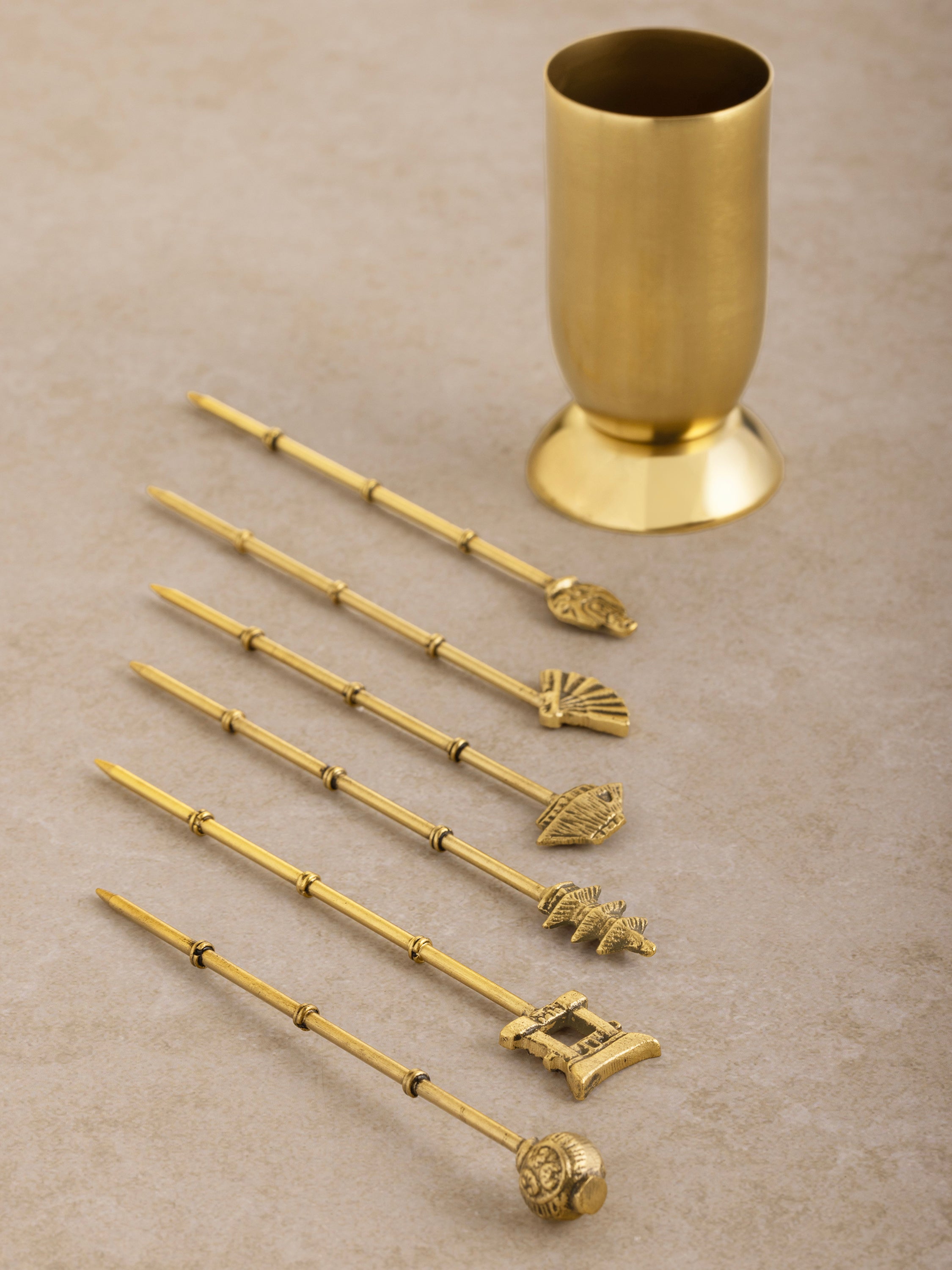 Premium stainless steel cocktail sticks for garnishing drinks in style