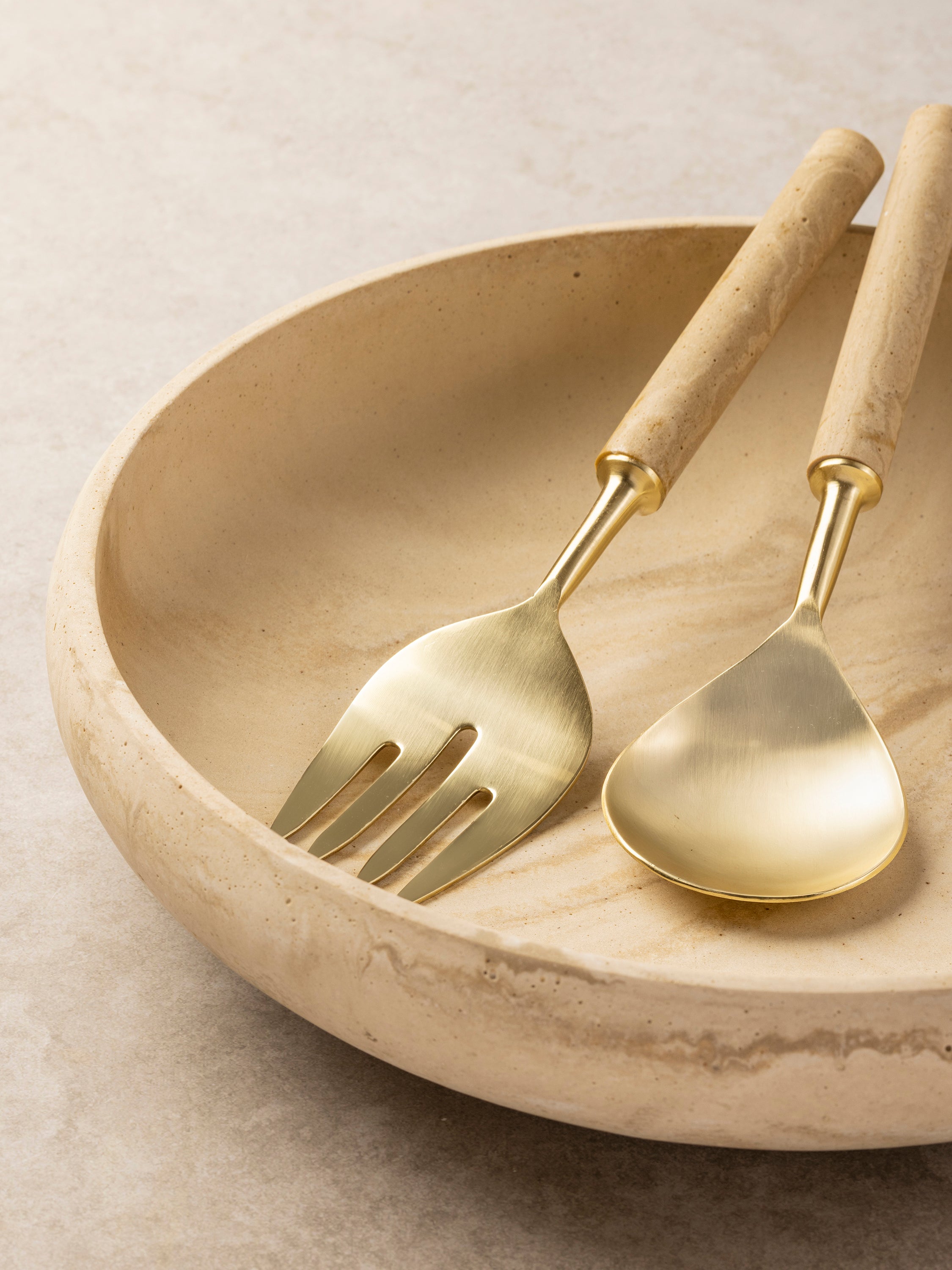 Florence Salad Bowl and Servers