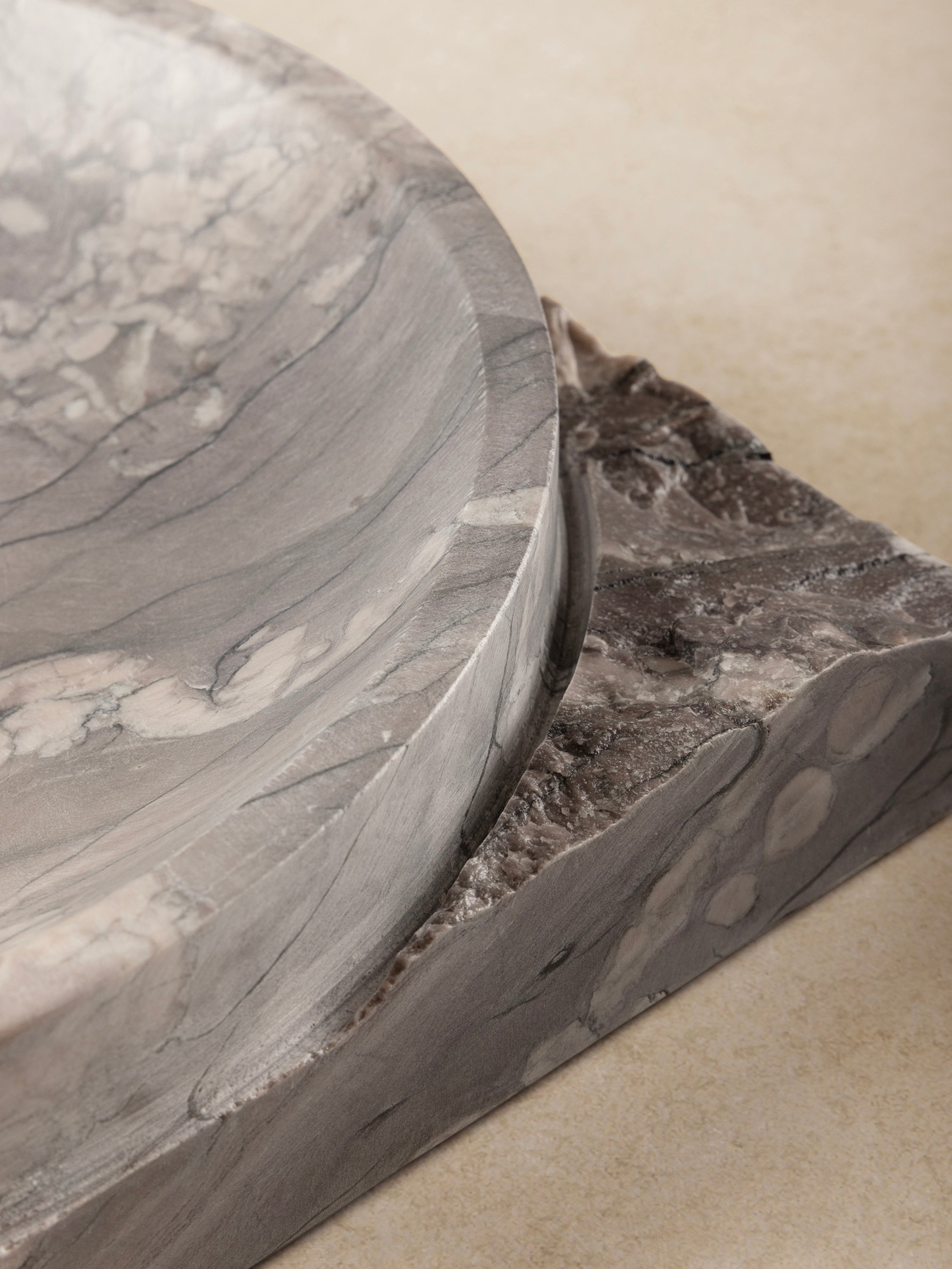 Sophisticated Brown Onyx Decorative Bowl with natural stone artistry, perfect for upscale home aesthetics