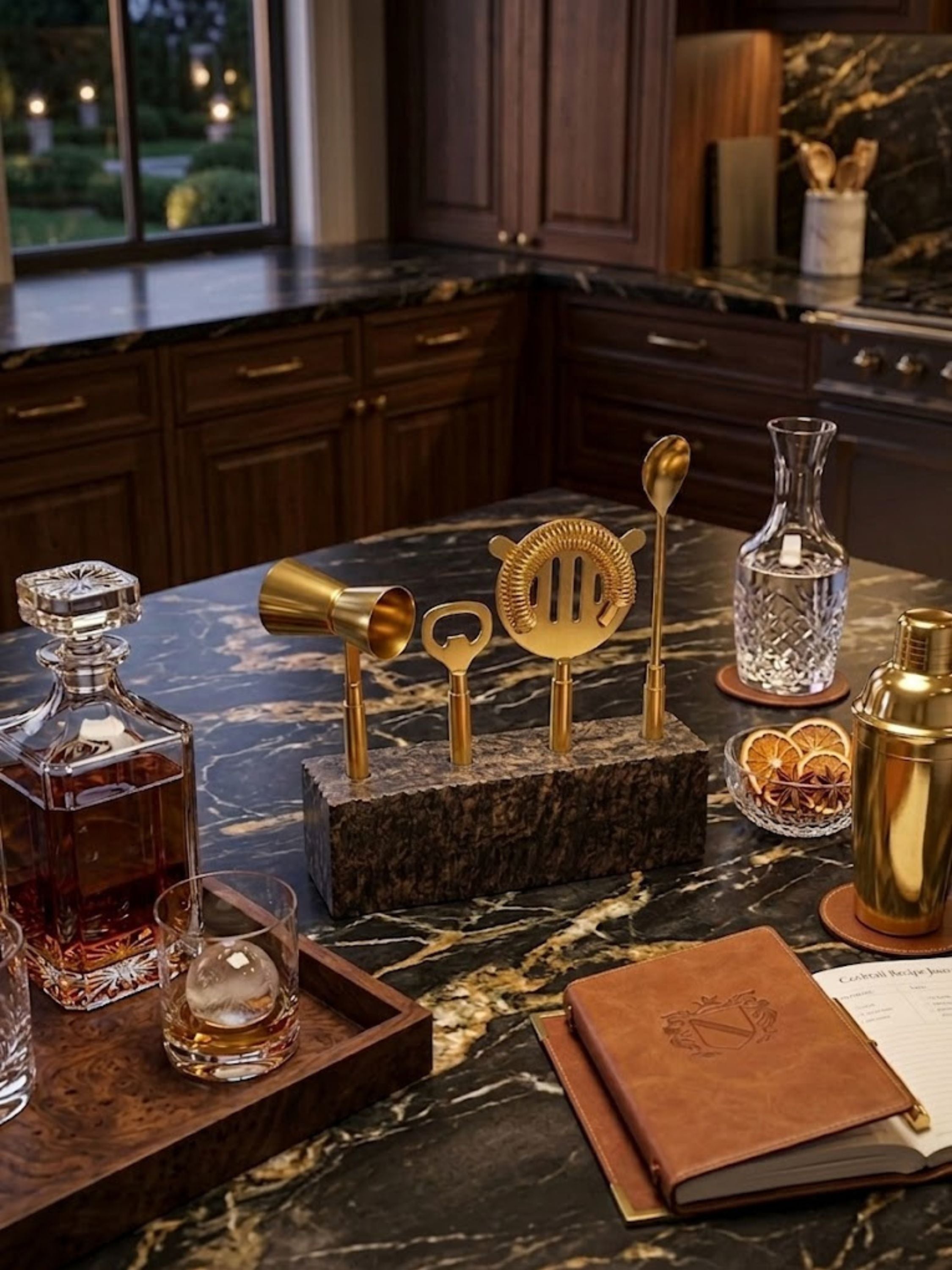Sante Onyx Bar Tools