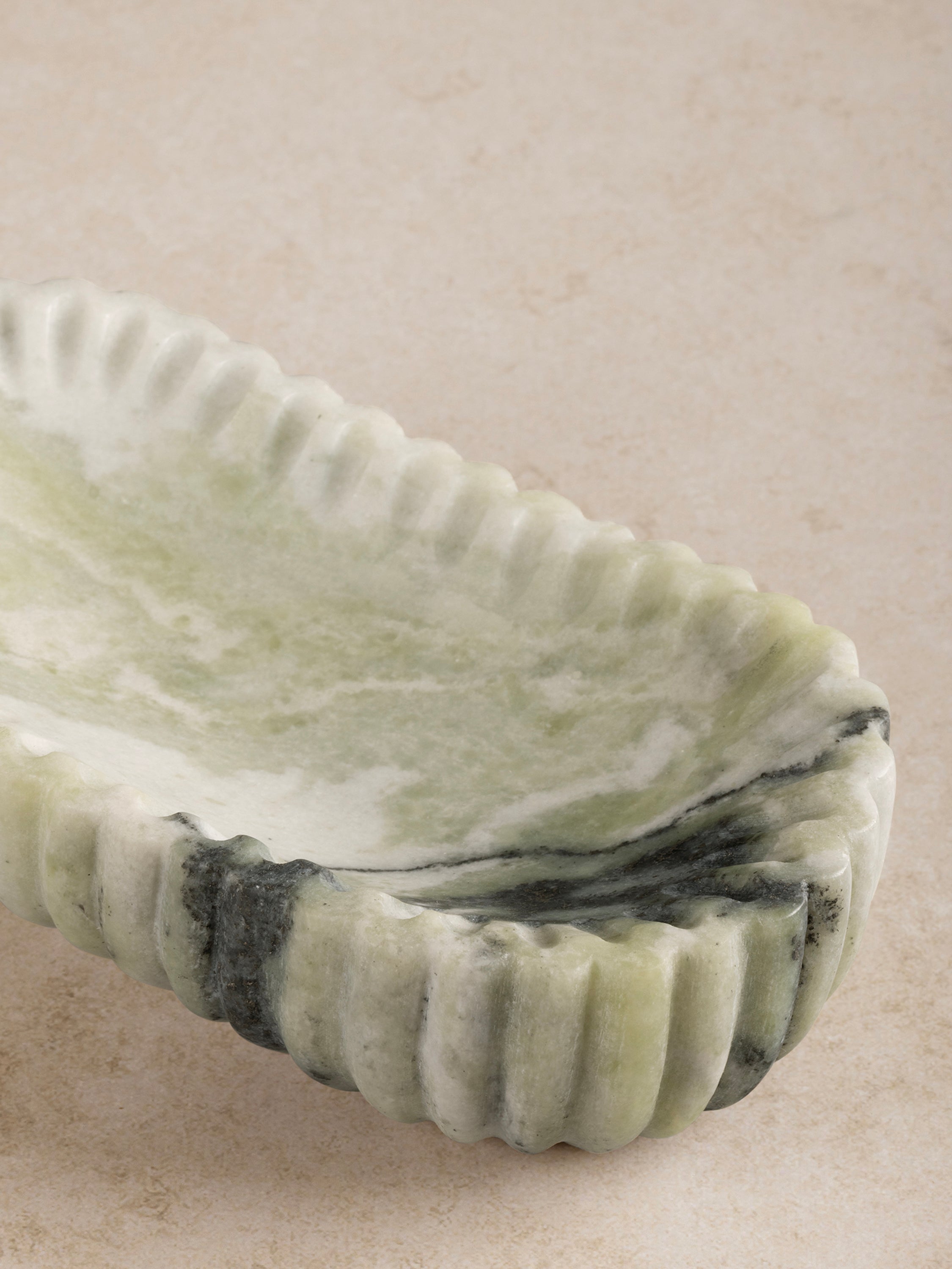 Natural Green Onyx Catch-All – Unique Home Décor Accent