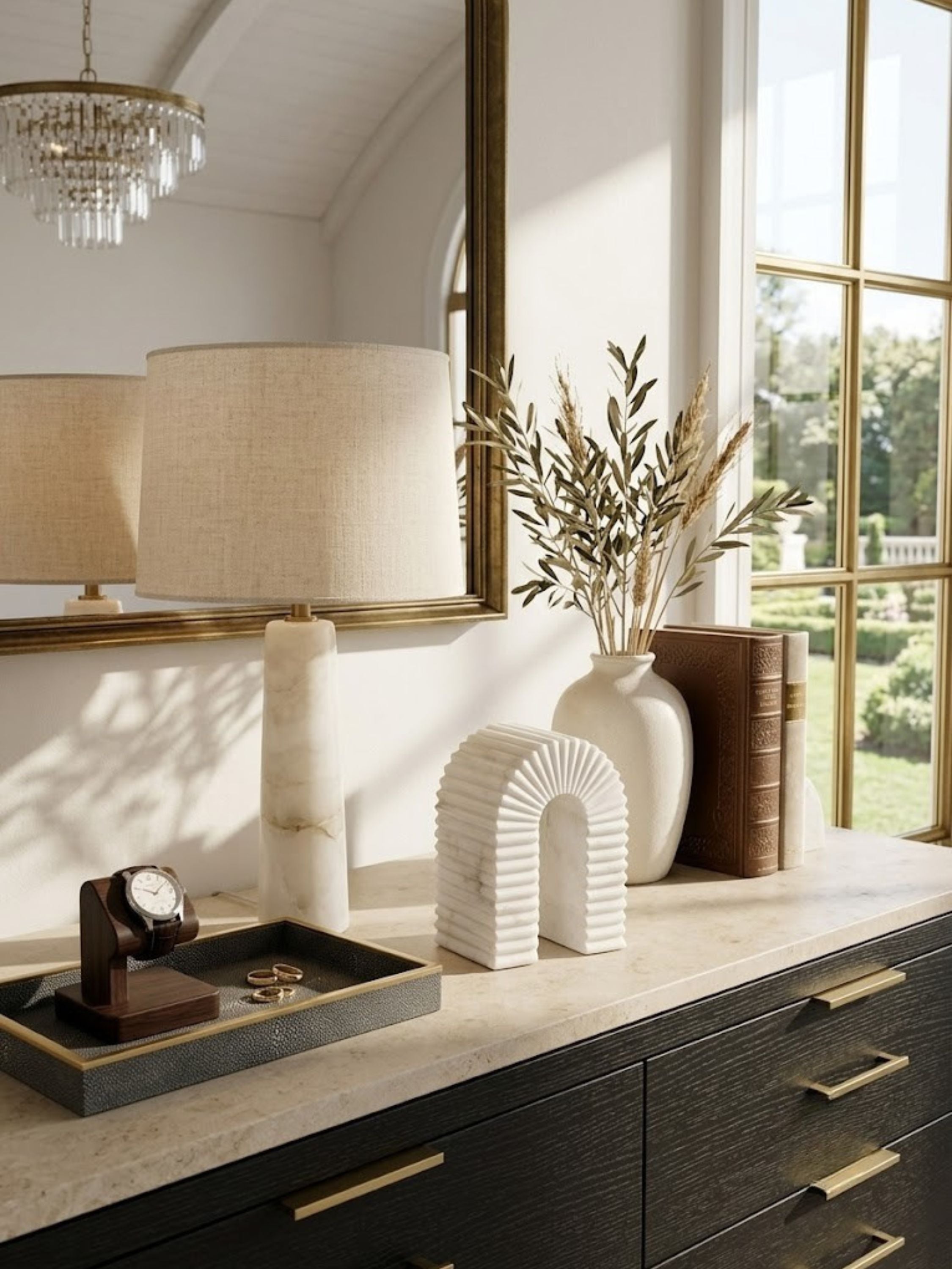Hanover White Marble Arch
