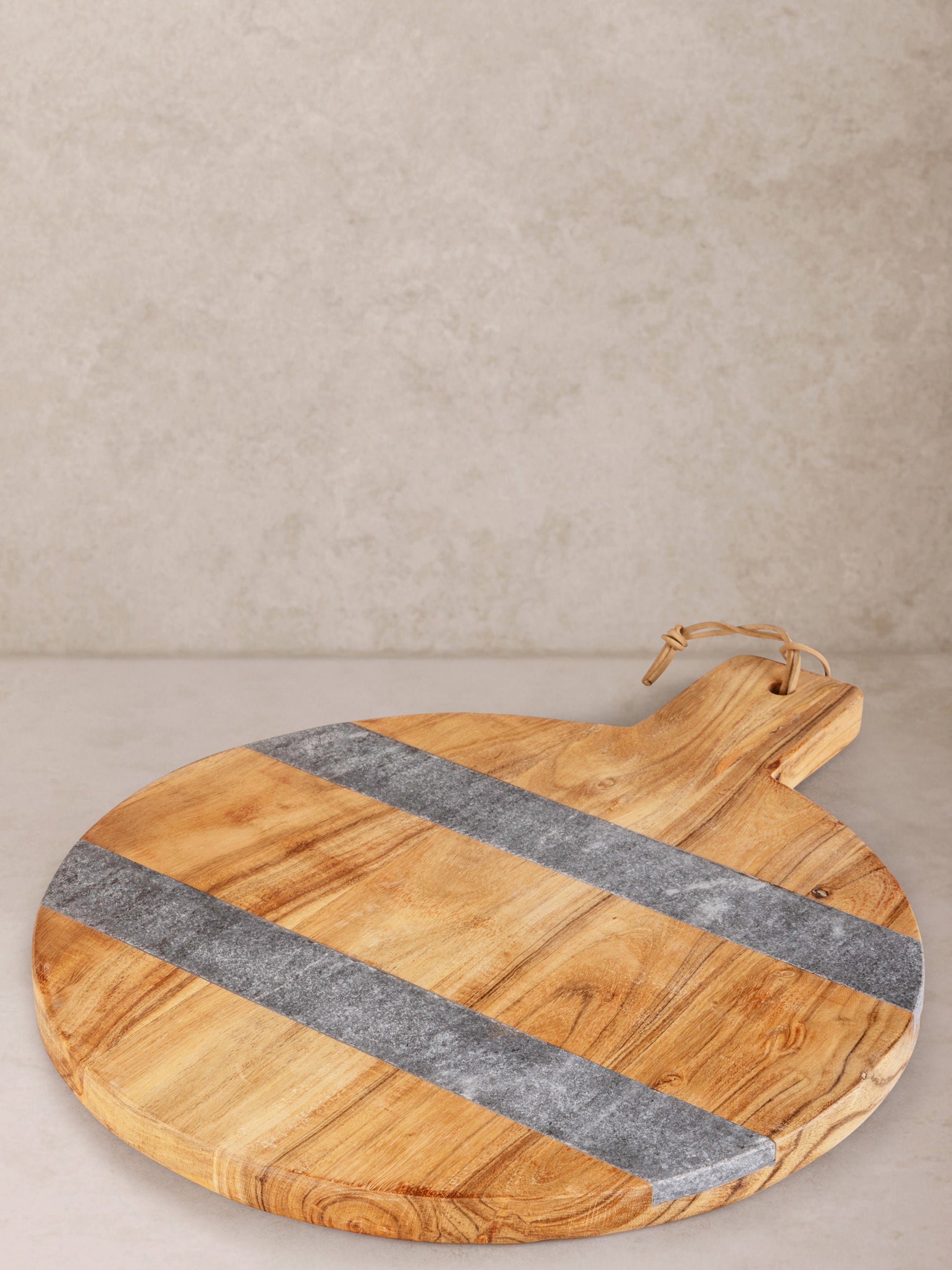 Handcrafted wood and marble charcuterie board for effortless entertaining