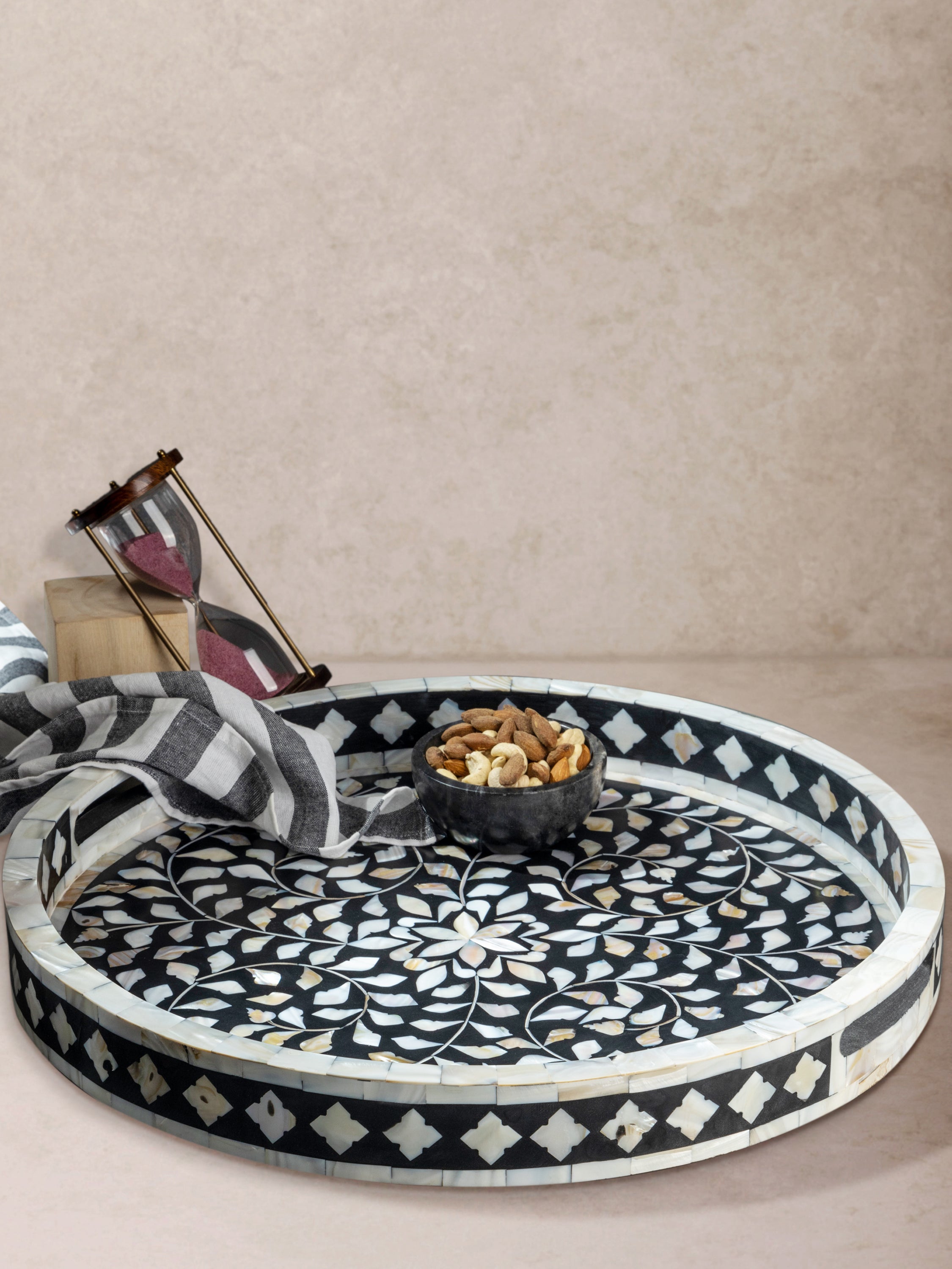 Jodhpur Mother of Pearl Inlay Tray