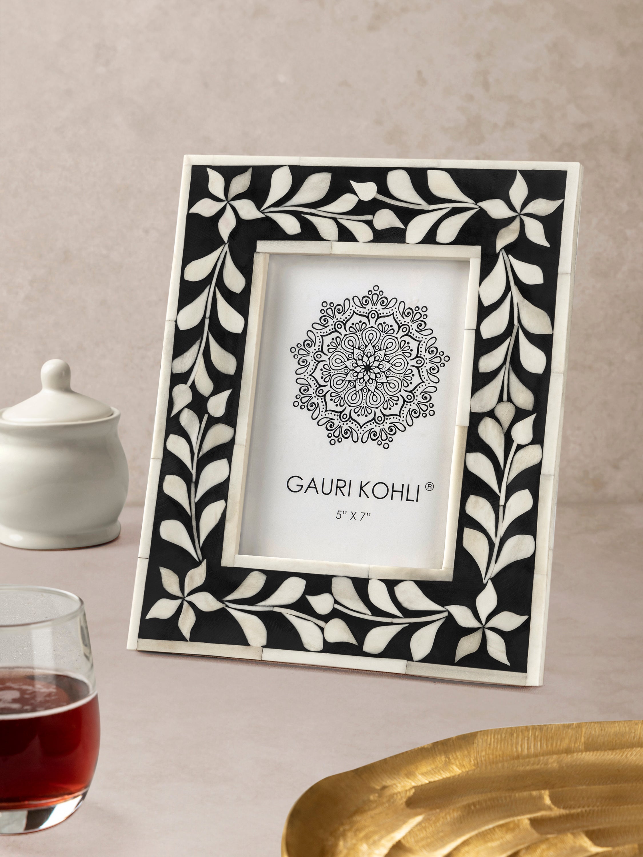 Sirohi Bone Inlay Picture Frame