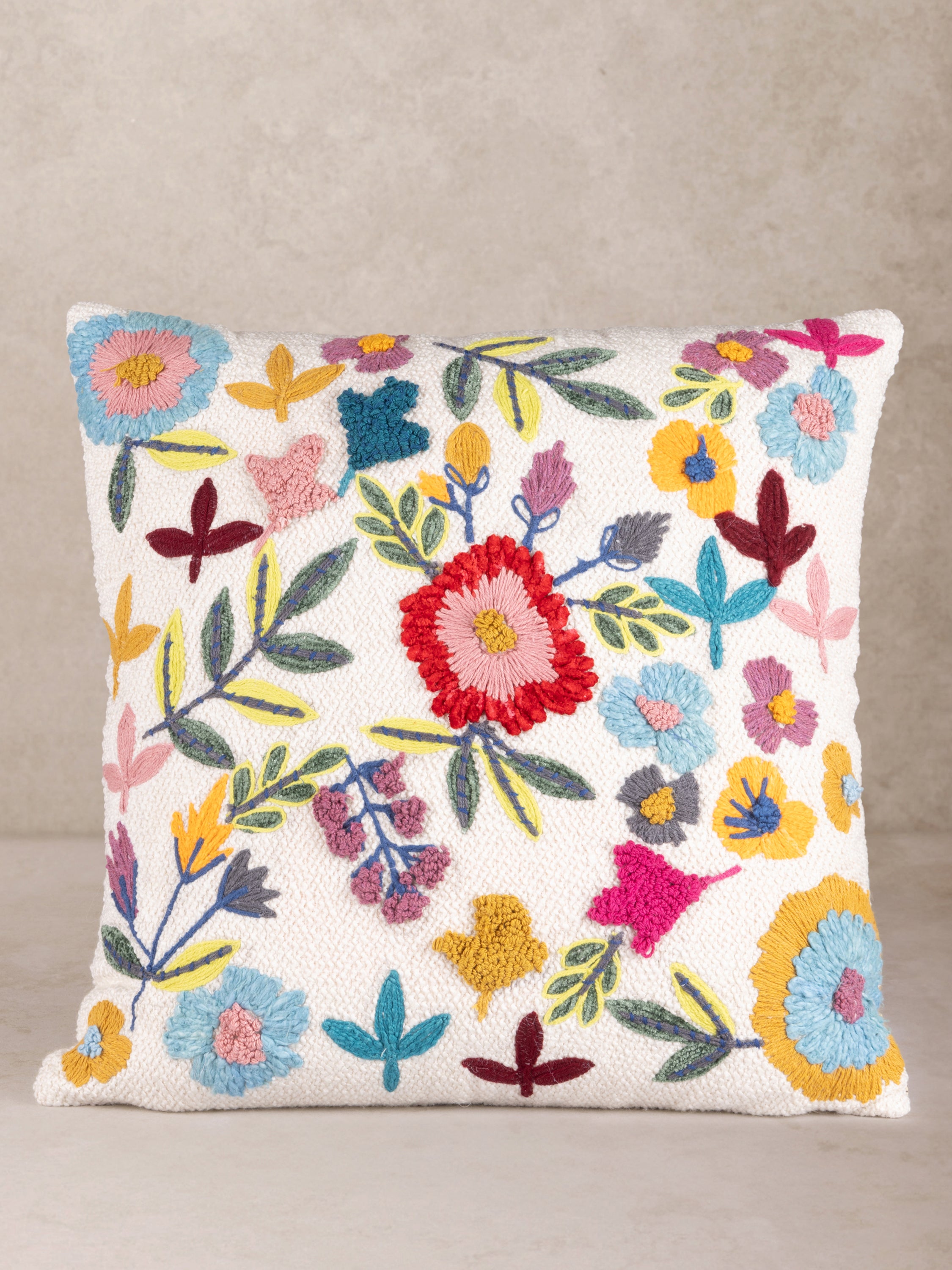 Lisbon Pillow – fabric Textiles with handcrafted, front view