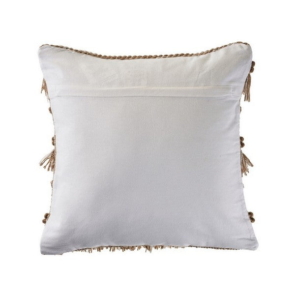 Handwoven pillow with classic and timeless design