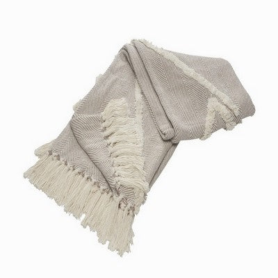 Elegant handwoven throw blanket for added comfort