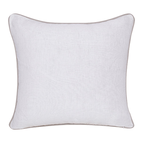 Handwoven decorative throw pillow with textured finish