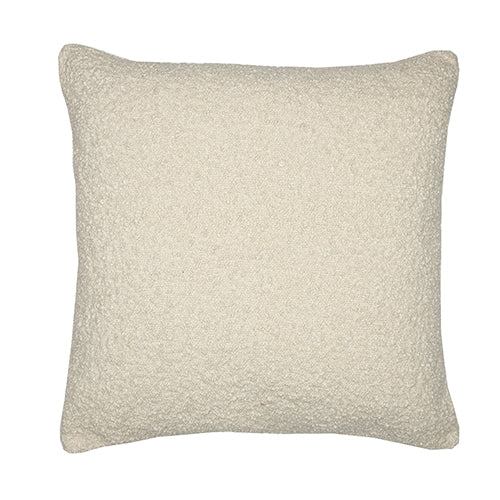 Soft and textured handwoven throw pillow for added comfort