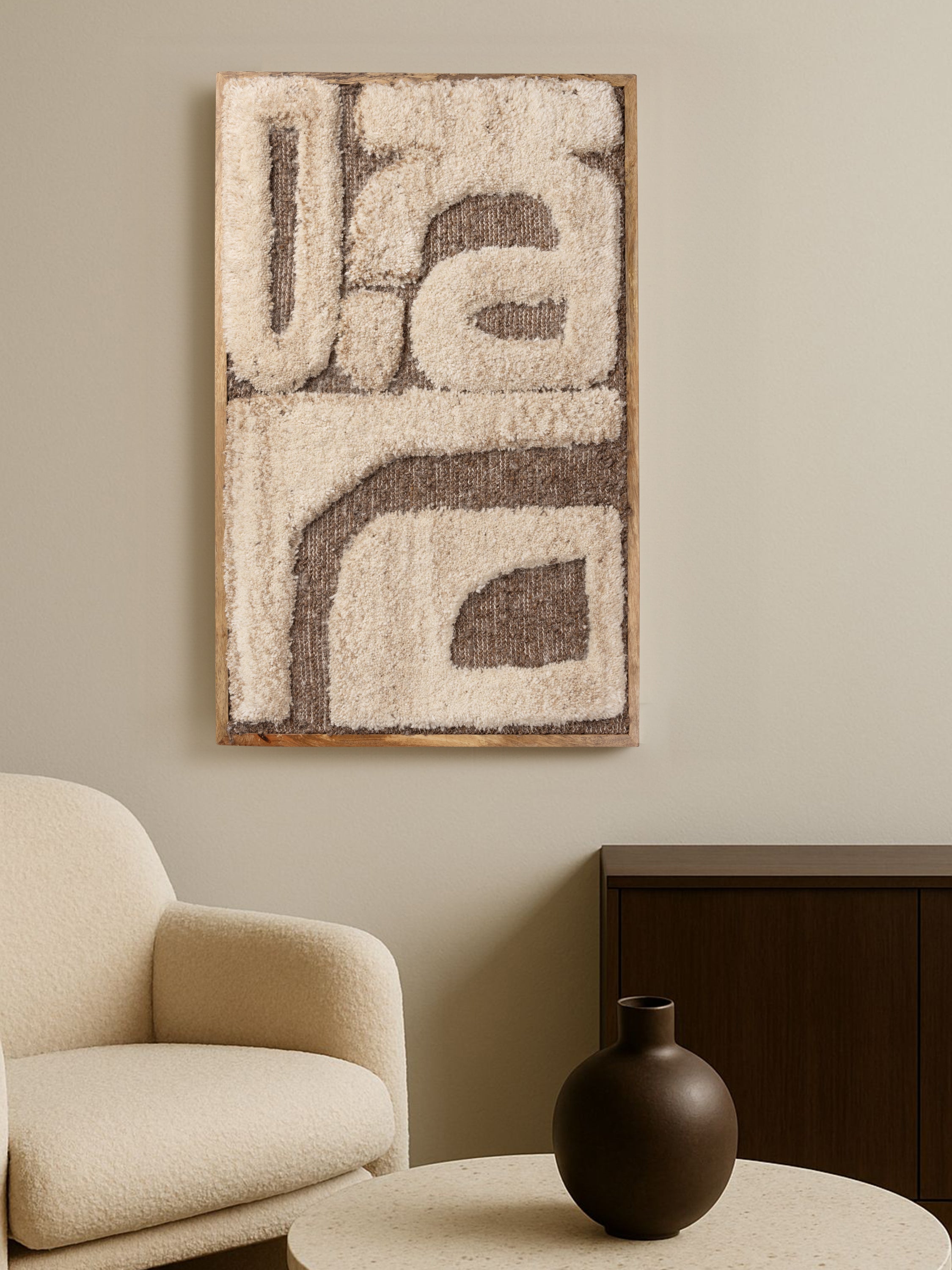 pair of Congo wall art panels displayed together on a warm-toned wall