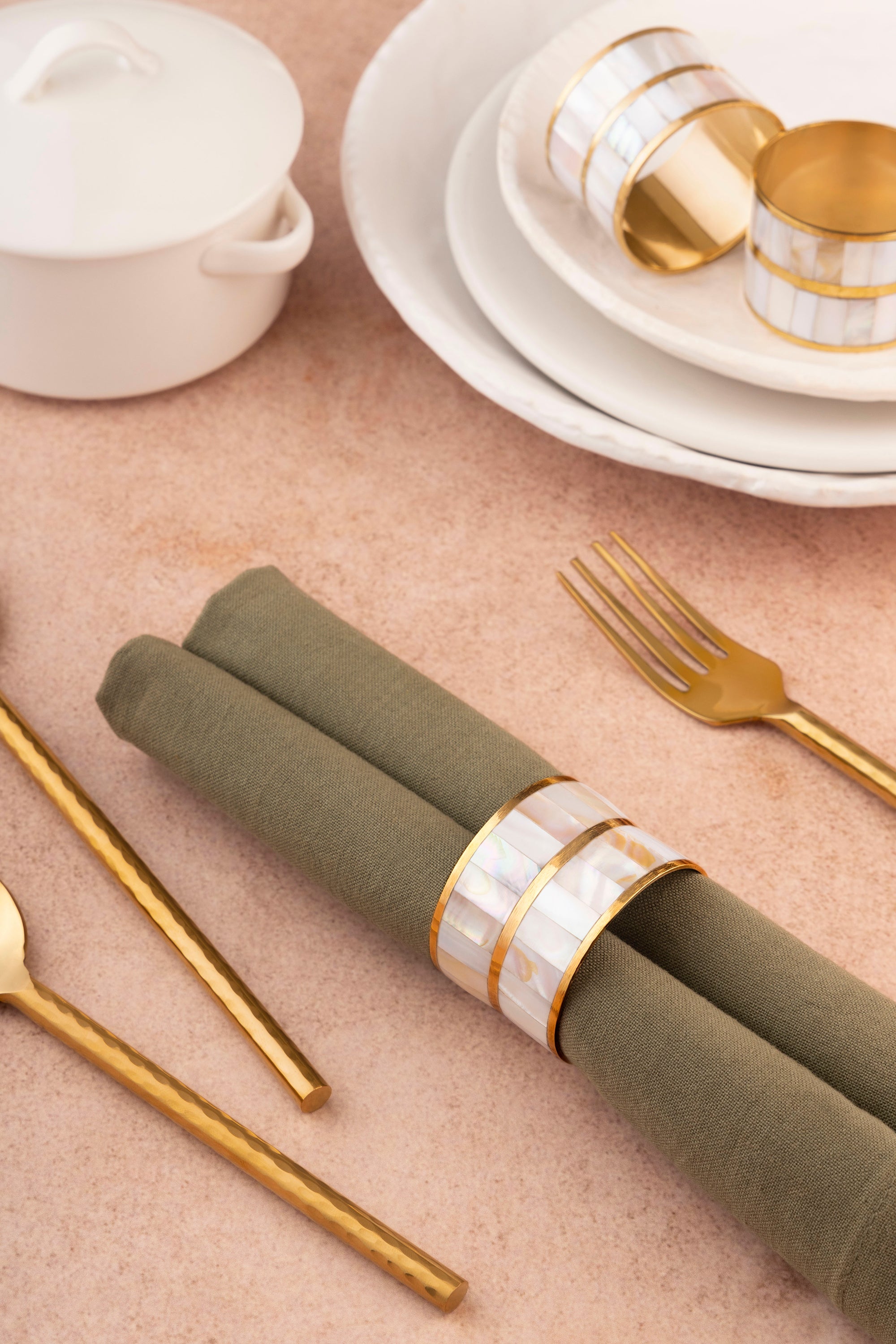 6 napkin rings discount