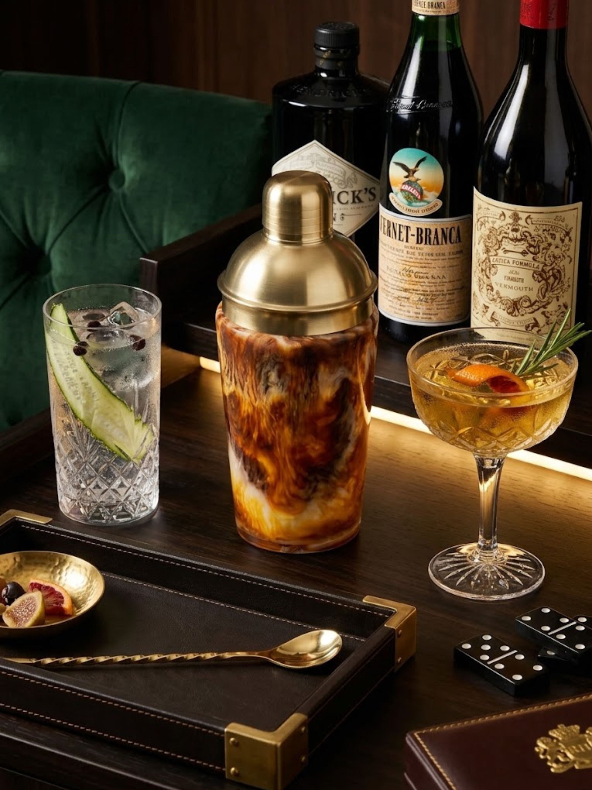 Kampai Marbled Cocktail Shaker