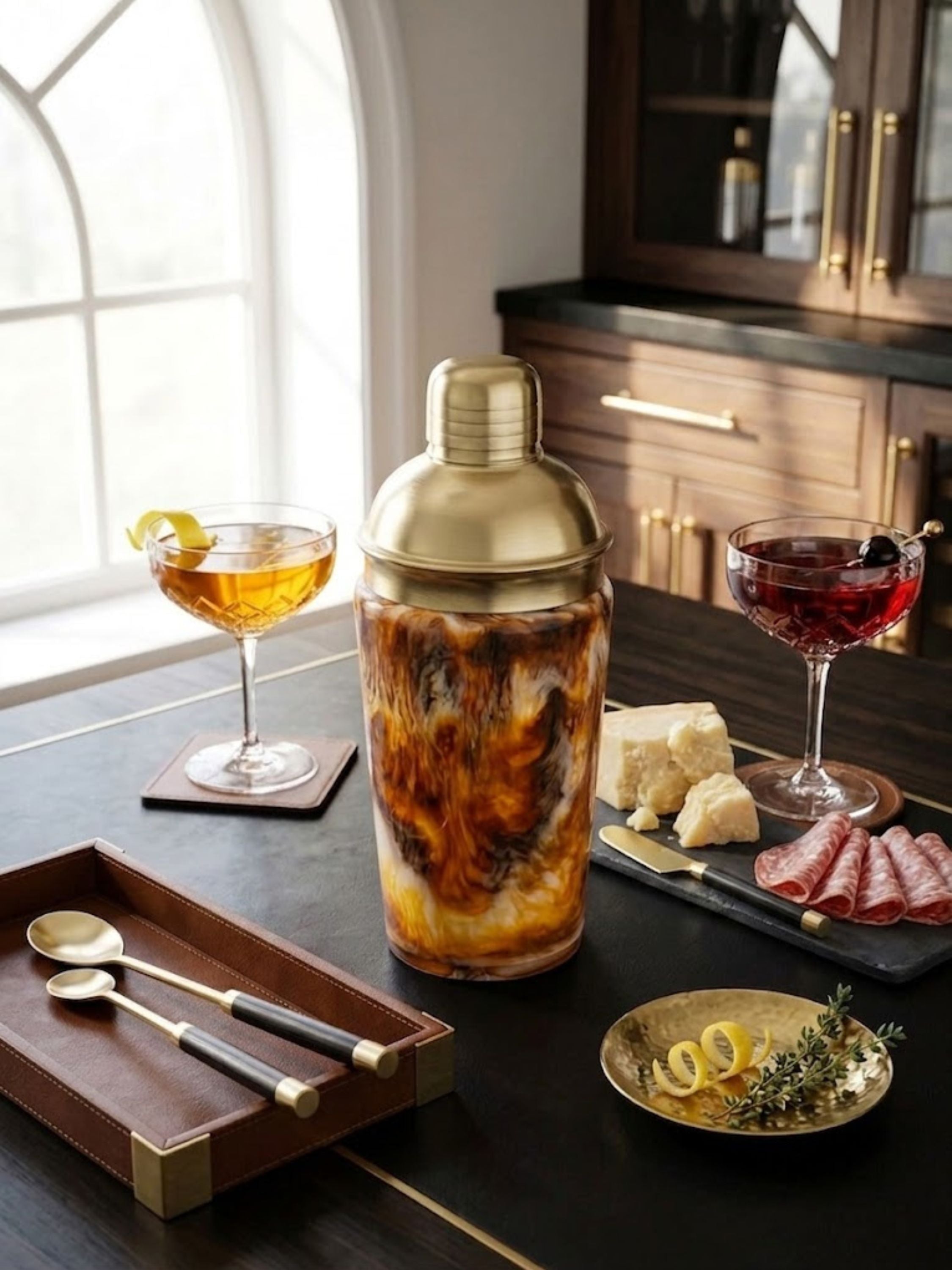Kampai Marbled Cocktail Shaker