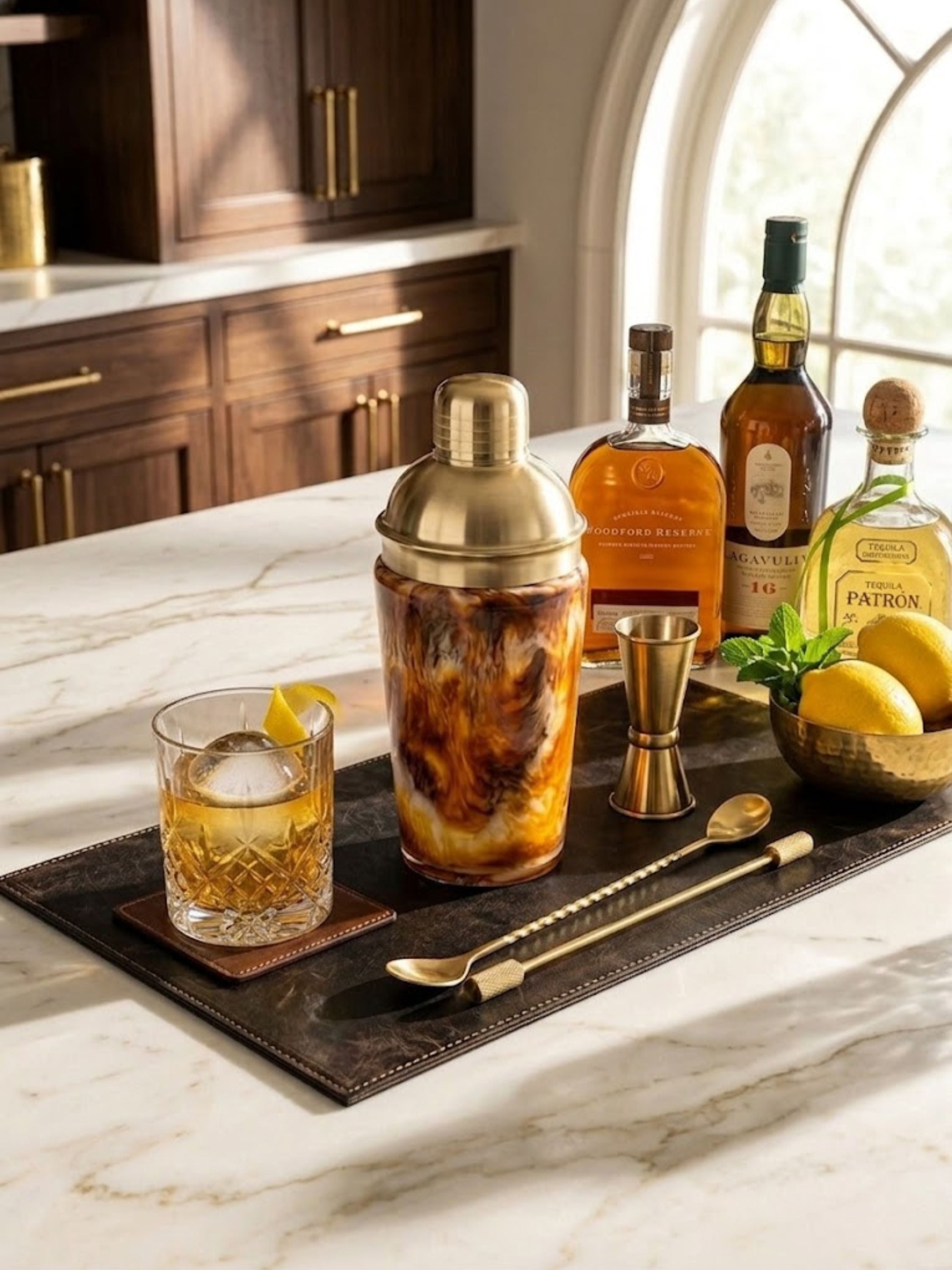 Kampai Marbled Cocktail Shaker