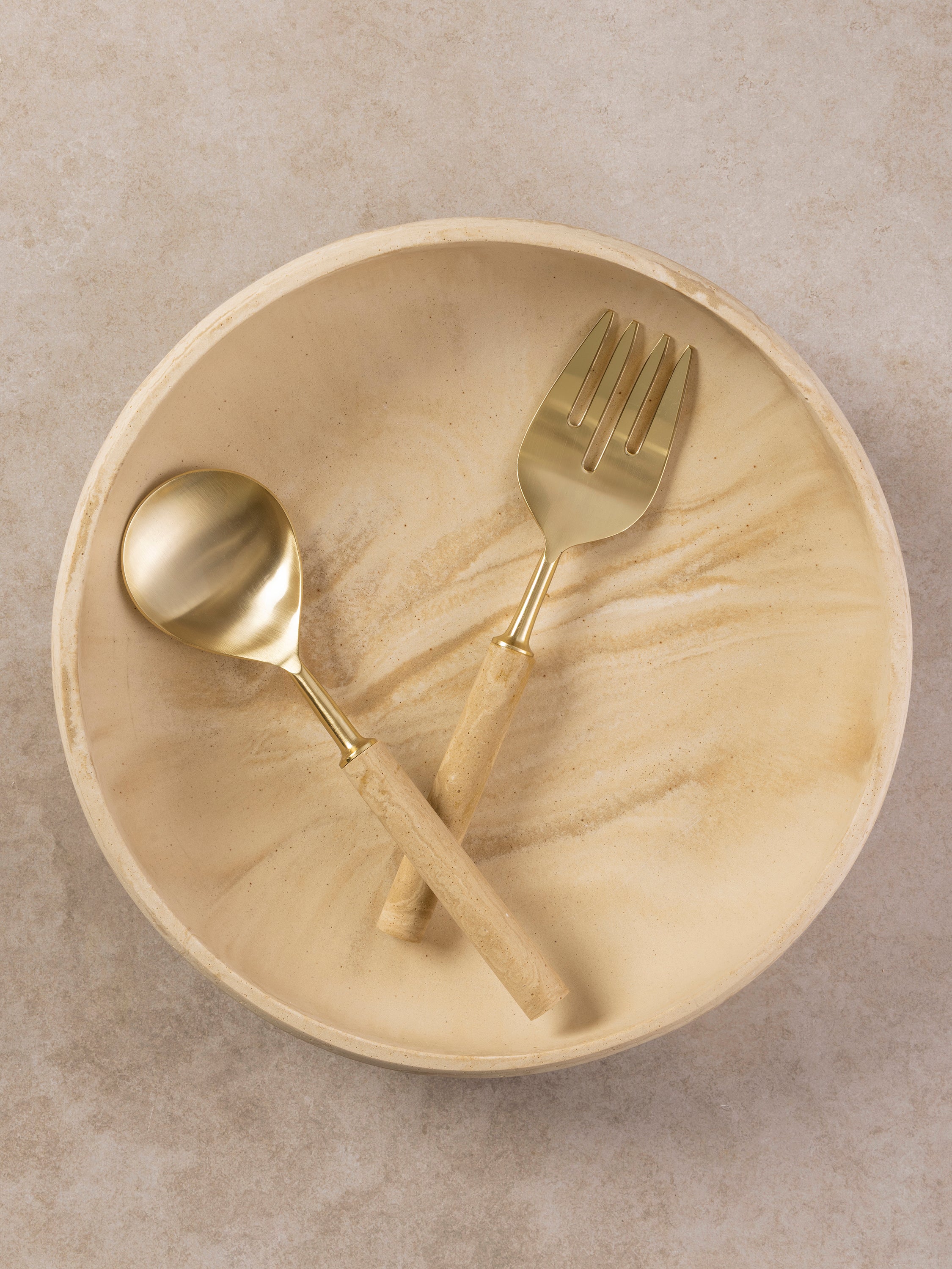 Florence Salad Bowl and Servers