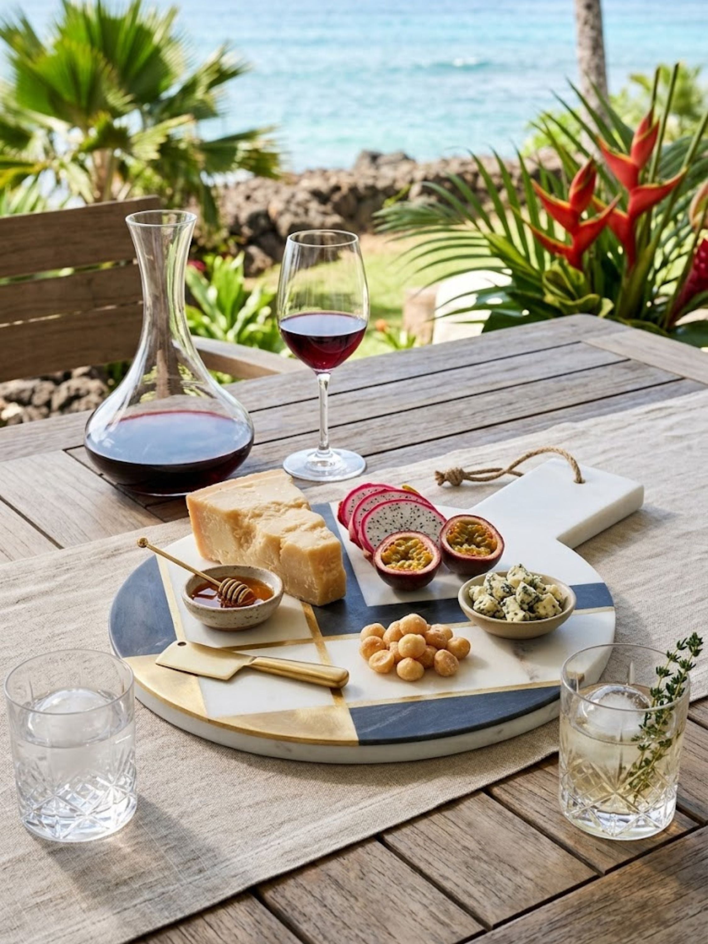Campania Marble Cheese Board