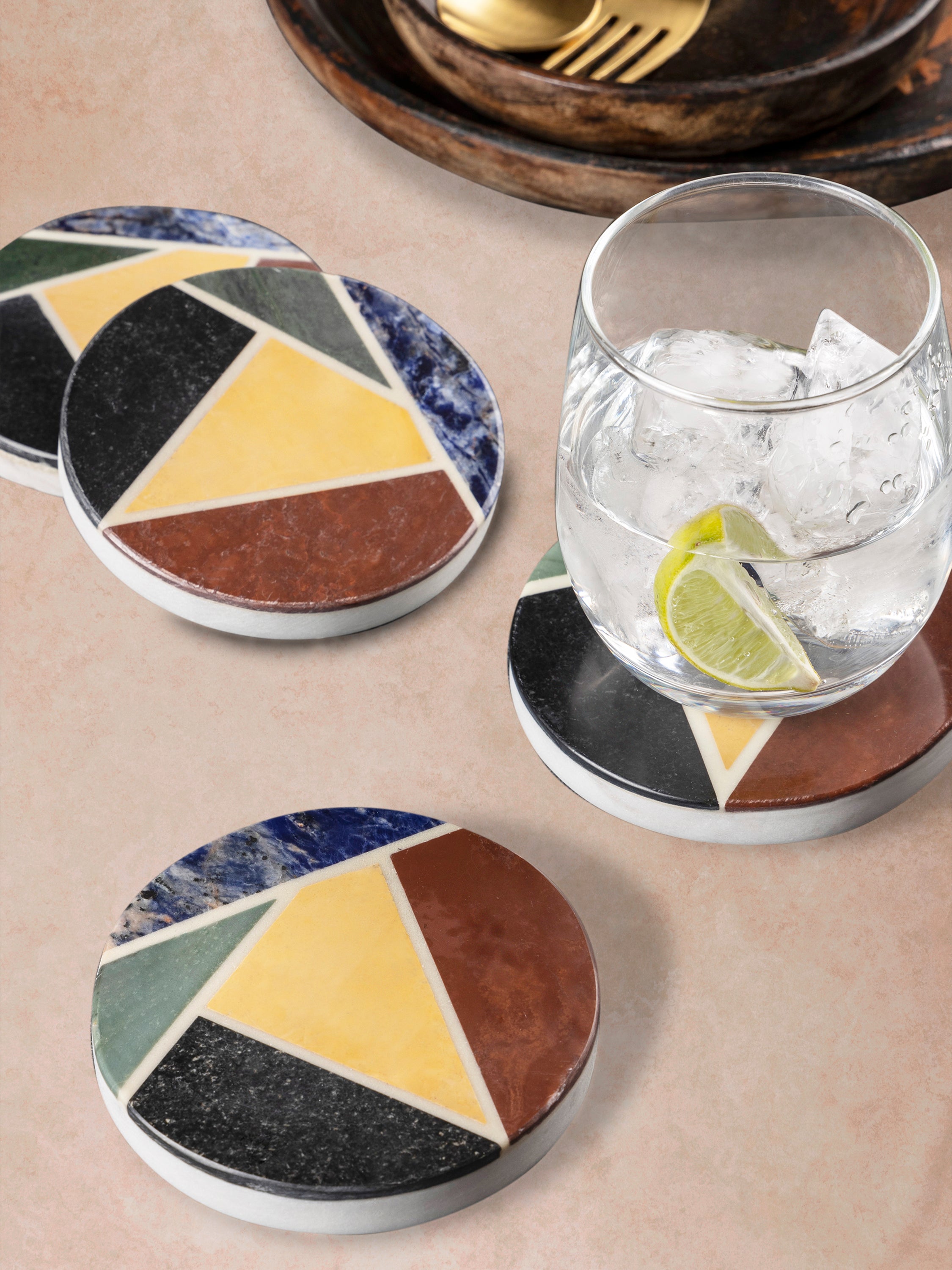 Bennett Mosaic Coasters