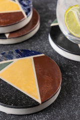 marble wine coaster	