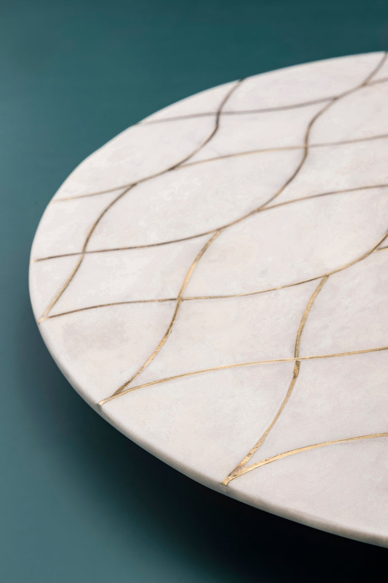marble lazy susan