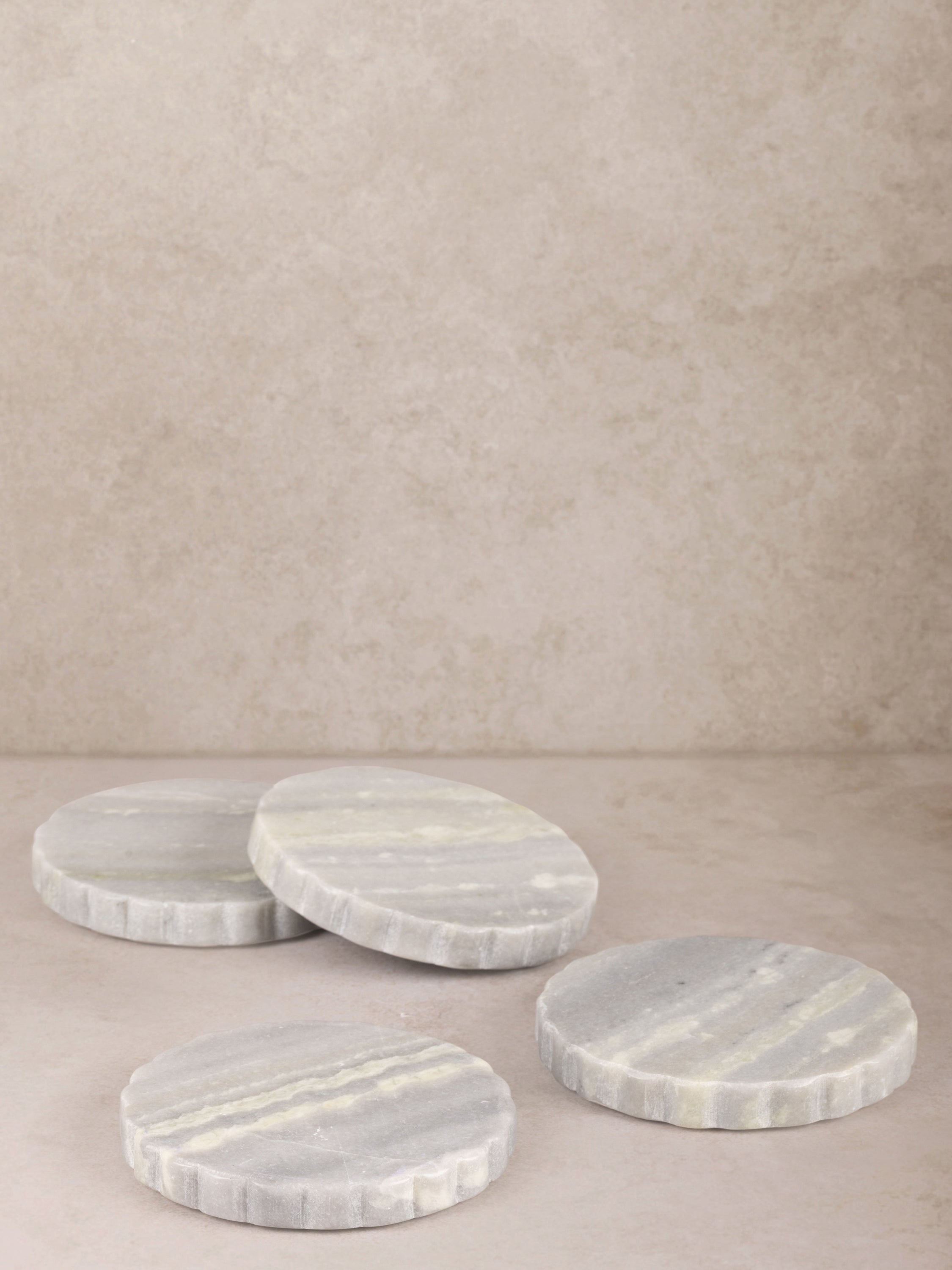 Premium Green Onyx Drink Coasters – Modern Home & Office Decor