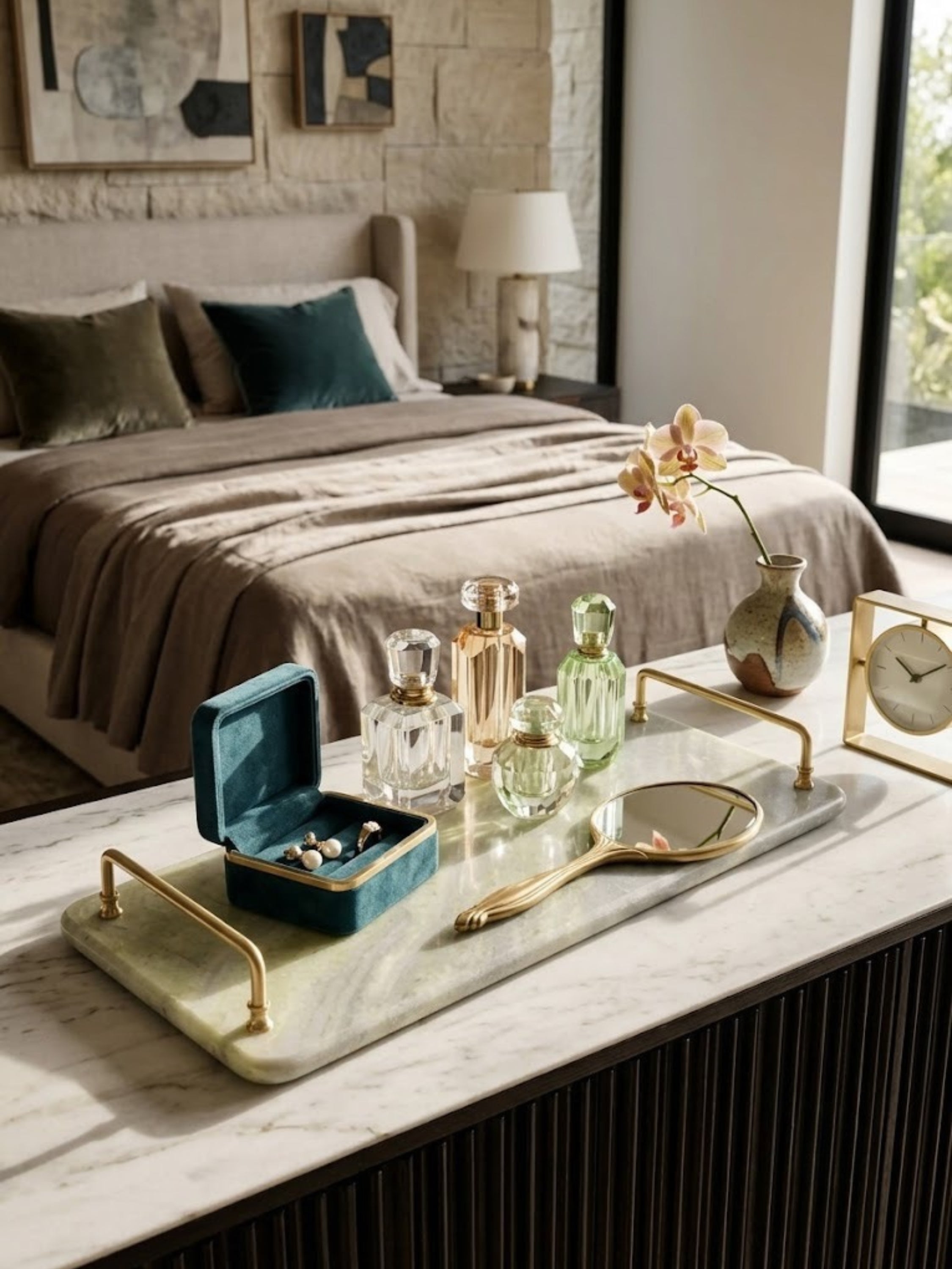 Osaka Onyx Tray | GAURI KOHLI