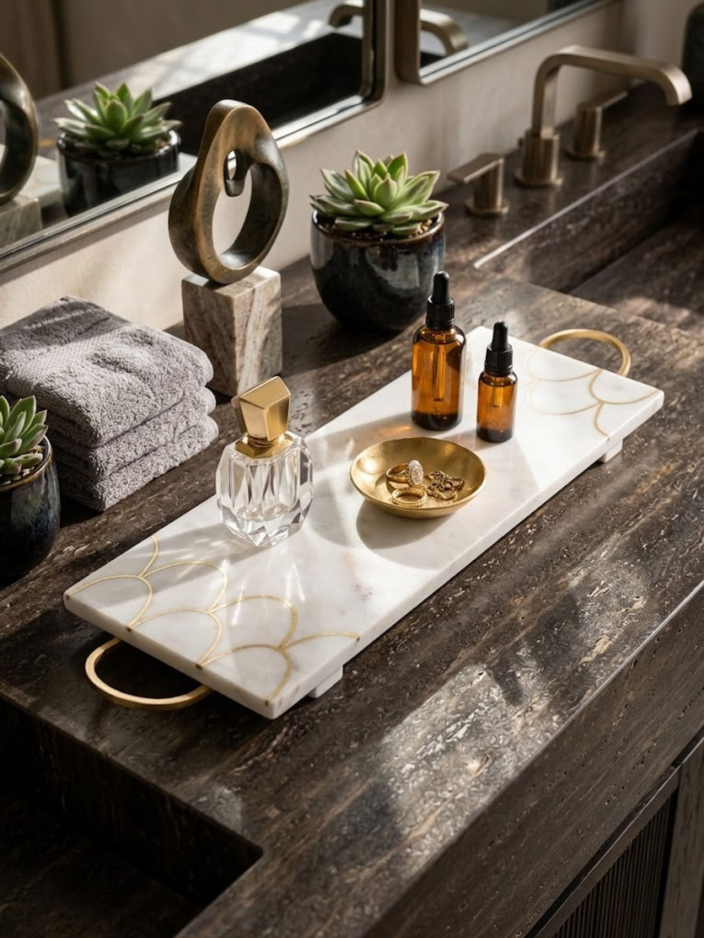 San Miguel Marble Tray