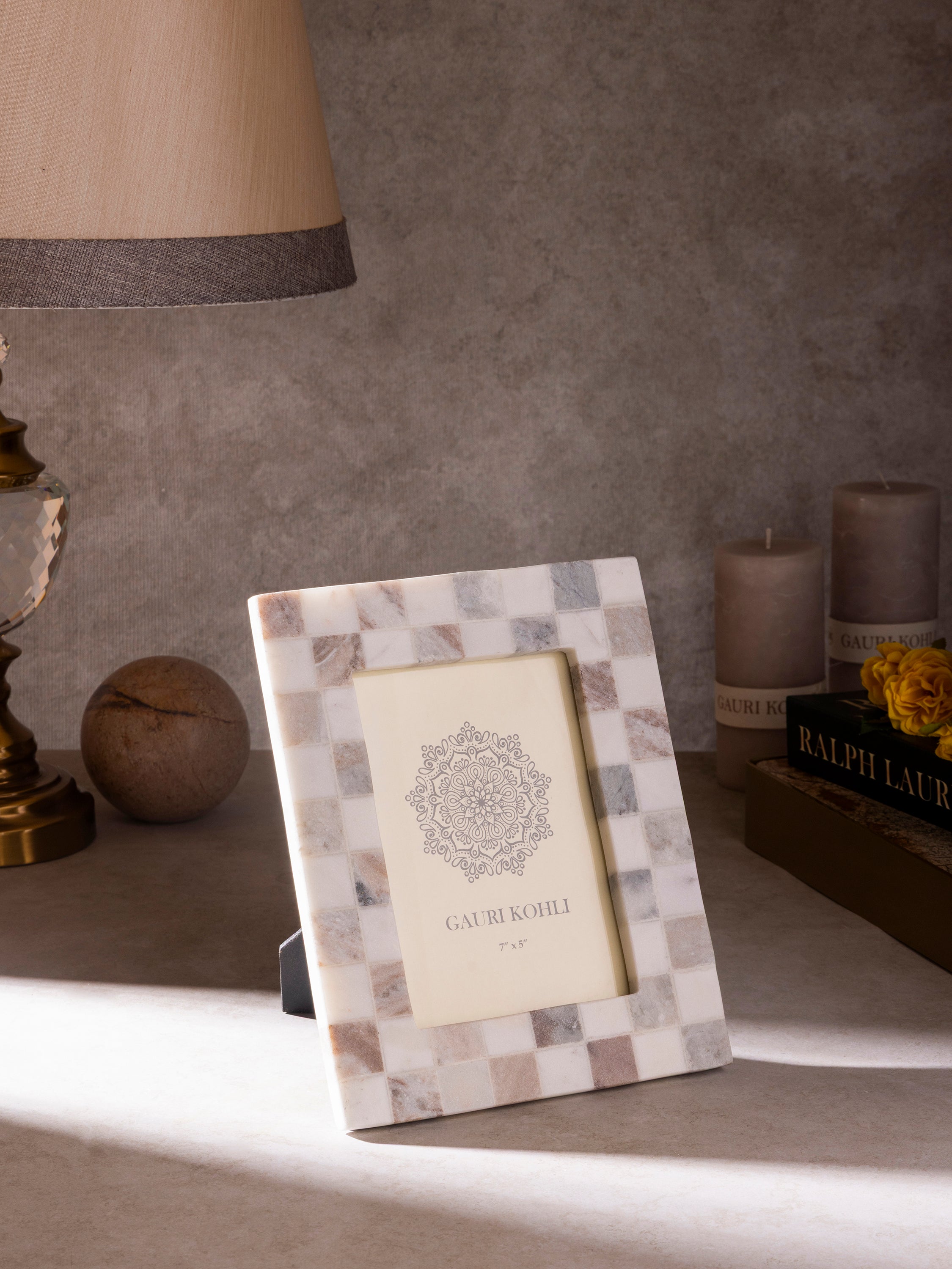 Austen Mosaic Onyx Frame