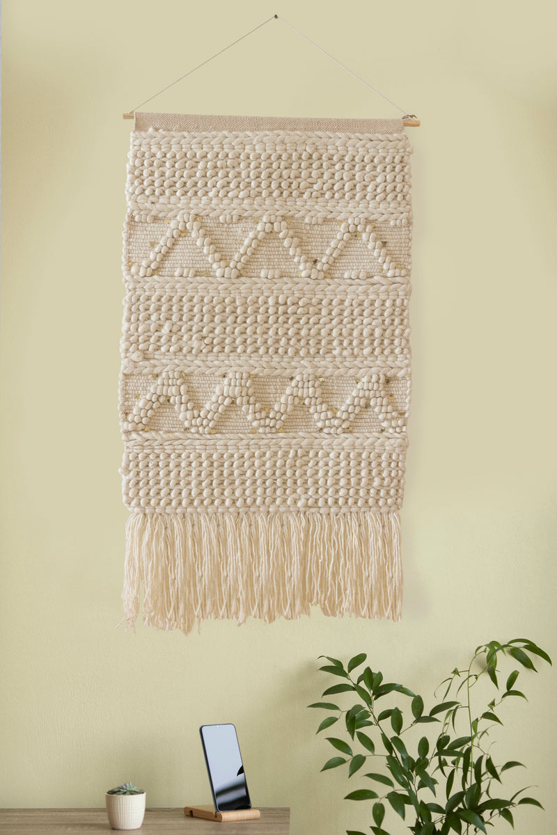 Jawani Handwoven Wall Tapestry, 30X50