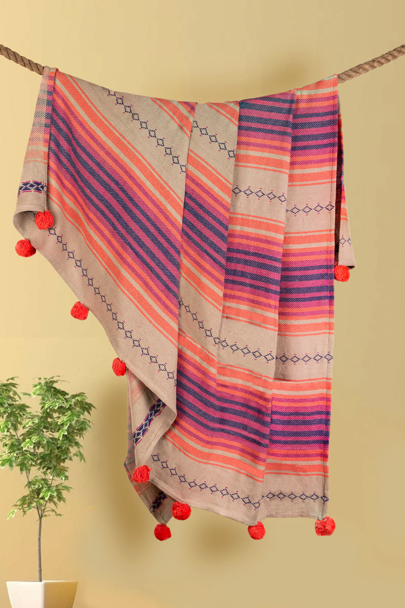 Rodeo Throw Blanket, 70X70