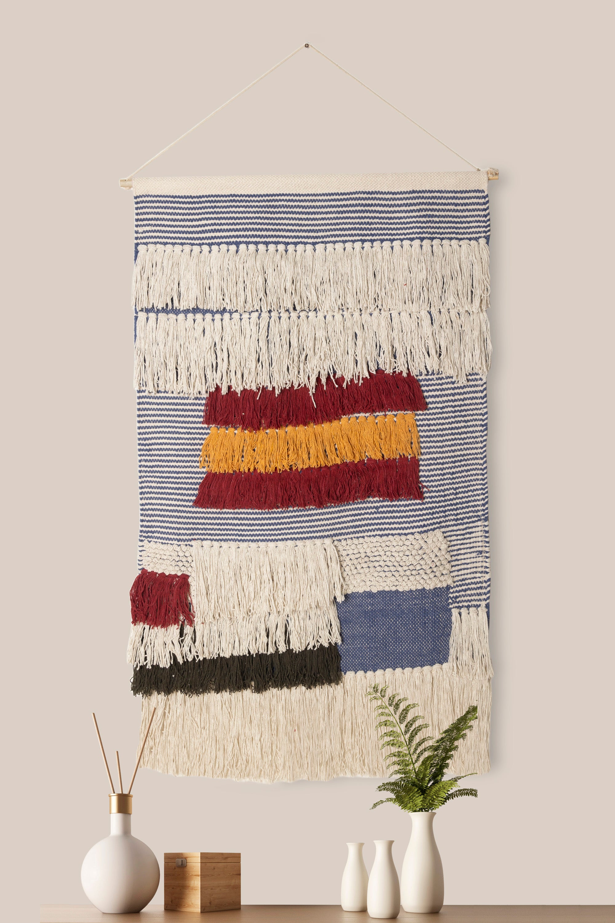 Inaz Handwoven Wall Tapestry, 30X50