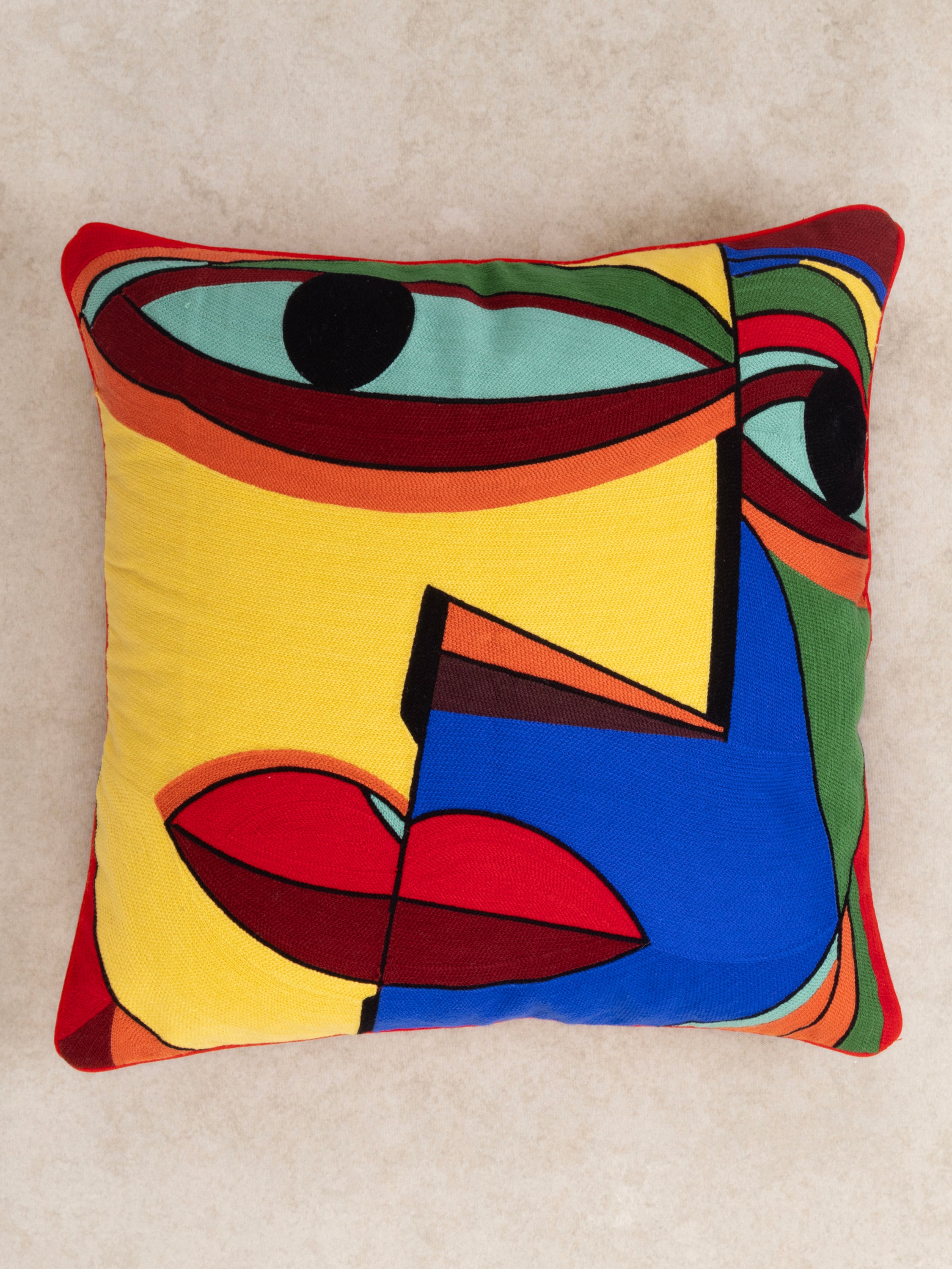 Anatolia Abstract Pillow | GAURI KOHLI