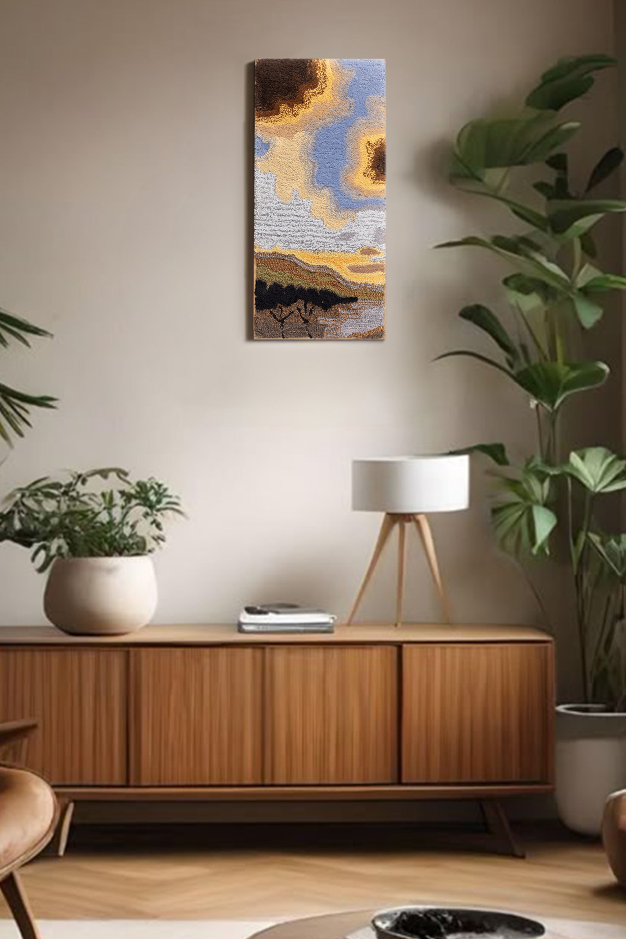 Farida Tufted Wall Art