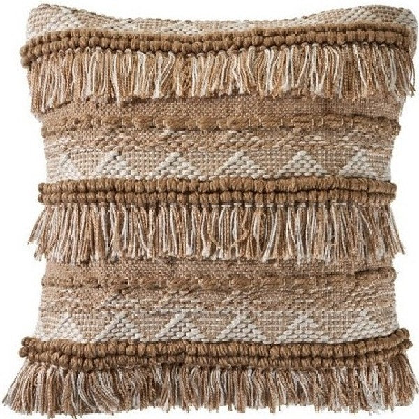 Handwoven pillow with a contemporary look for modern homes