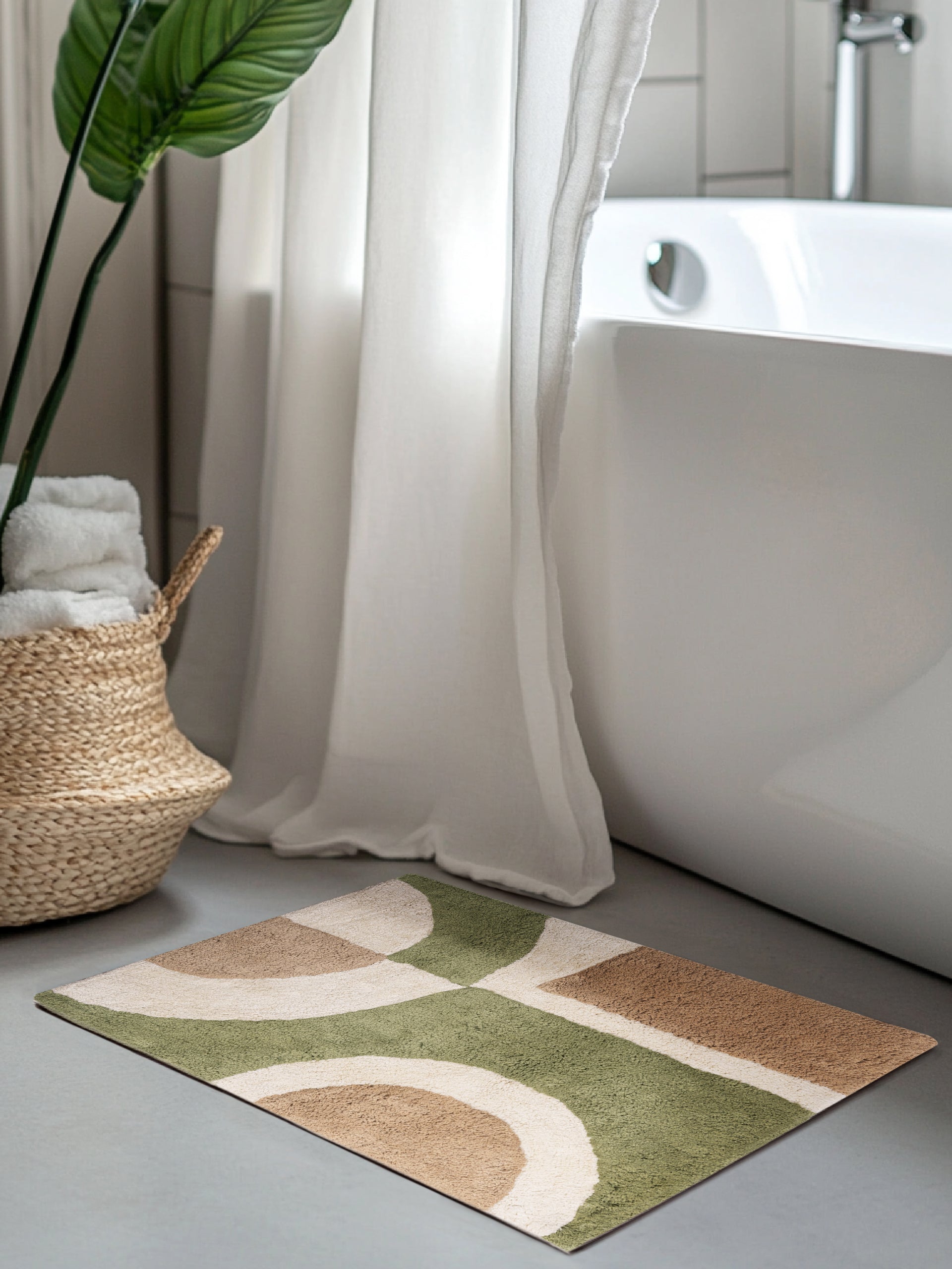 Glendale Cotton Bath Mat | GAURI KOHLI