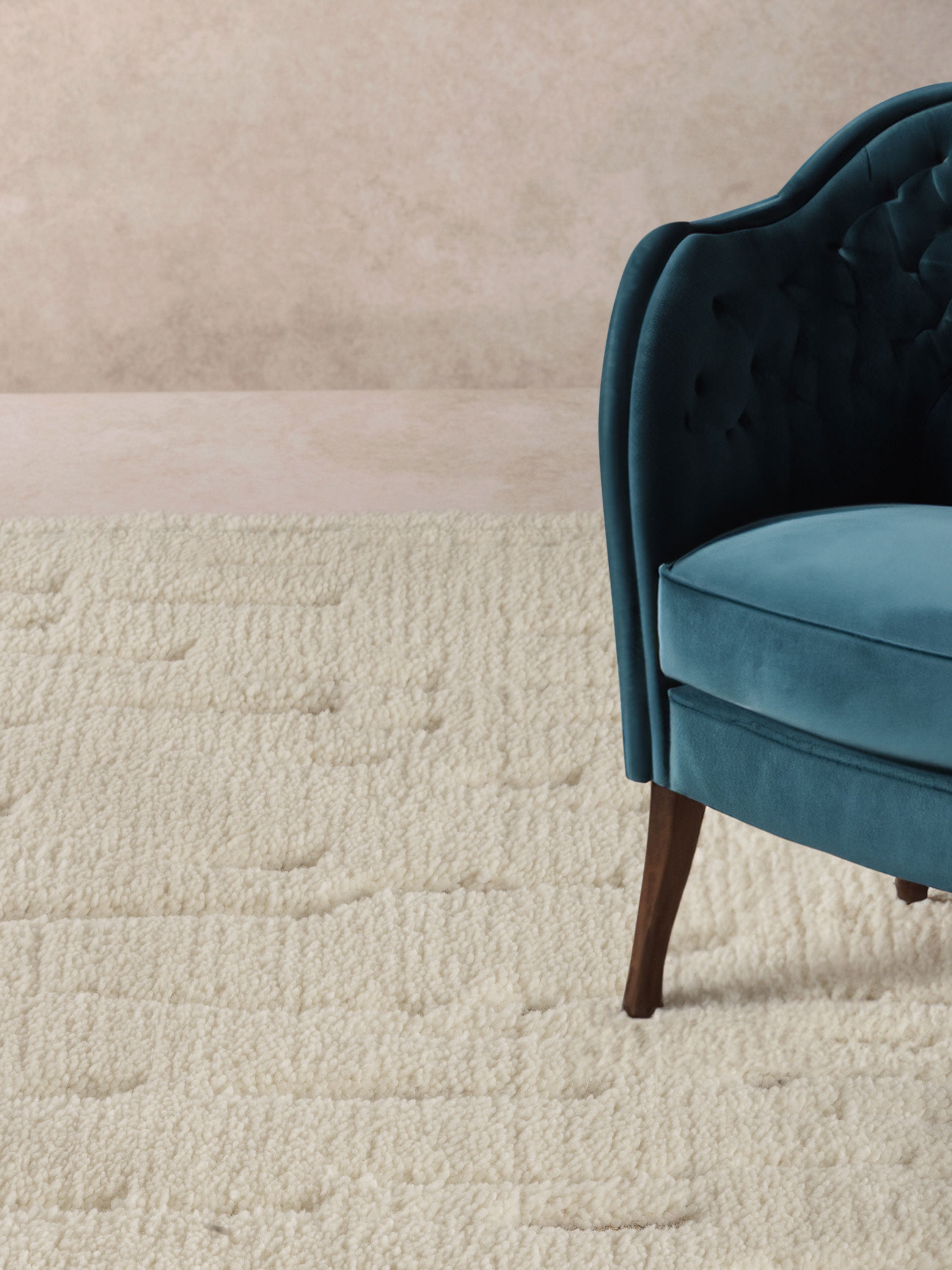 Interior Shot Featuring the Narita Rug in a Minimalist Living Room
