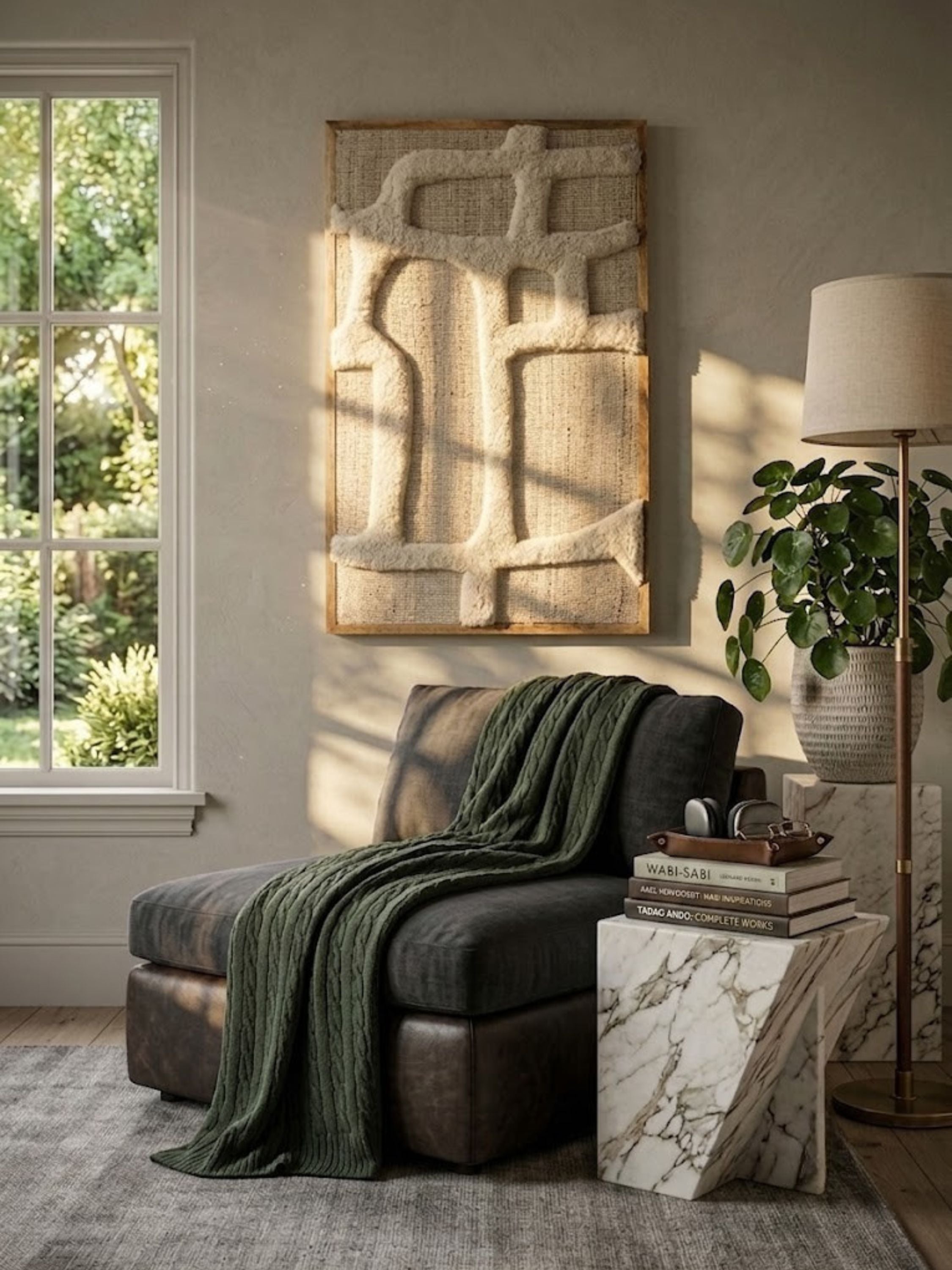 Lofoten Wool Wall Art | GAURI KOHLI