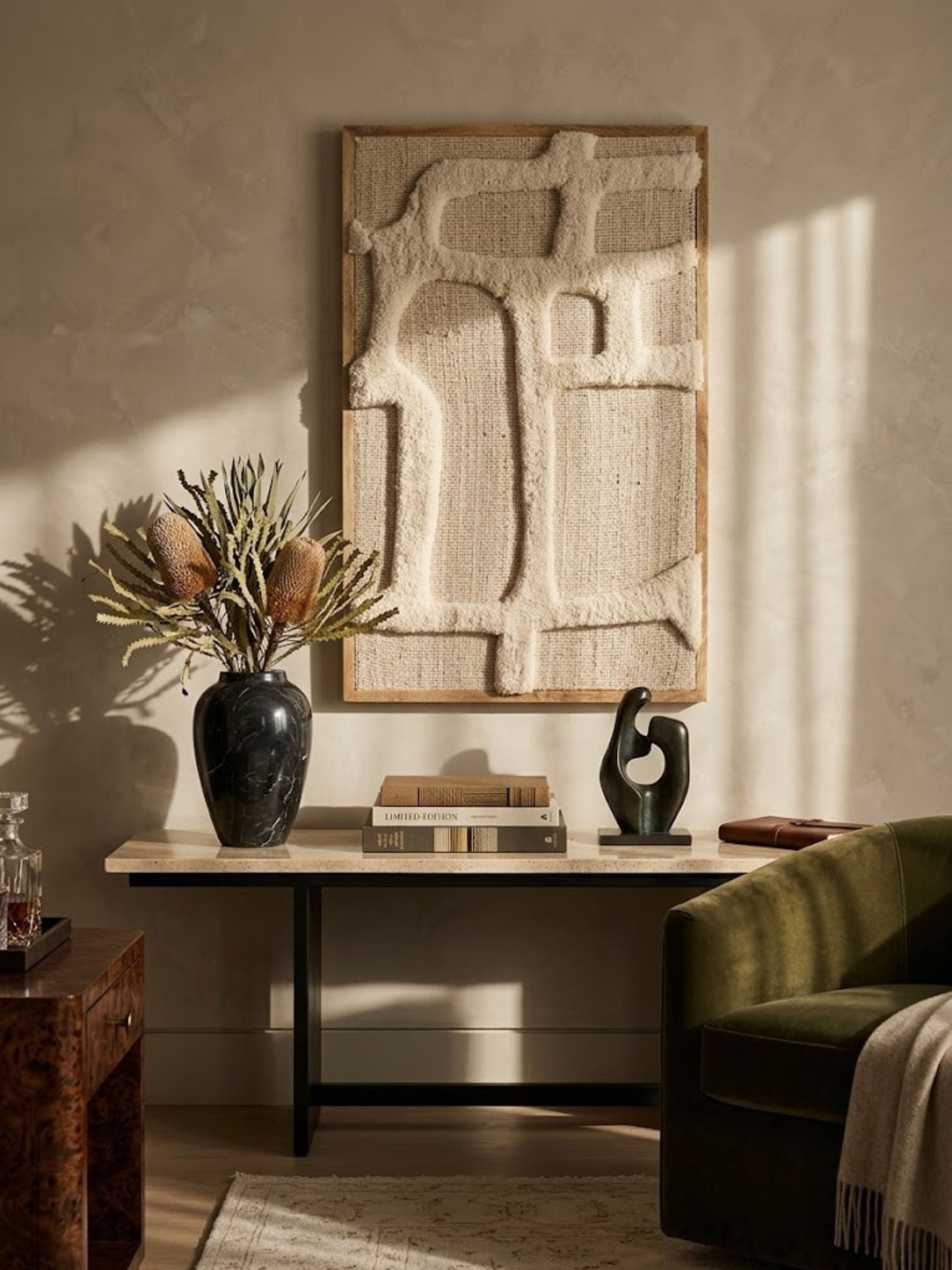 Lofoten Wool Wall Art | GAURI KOHLI