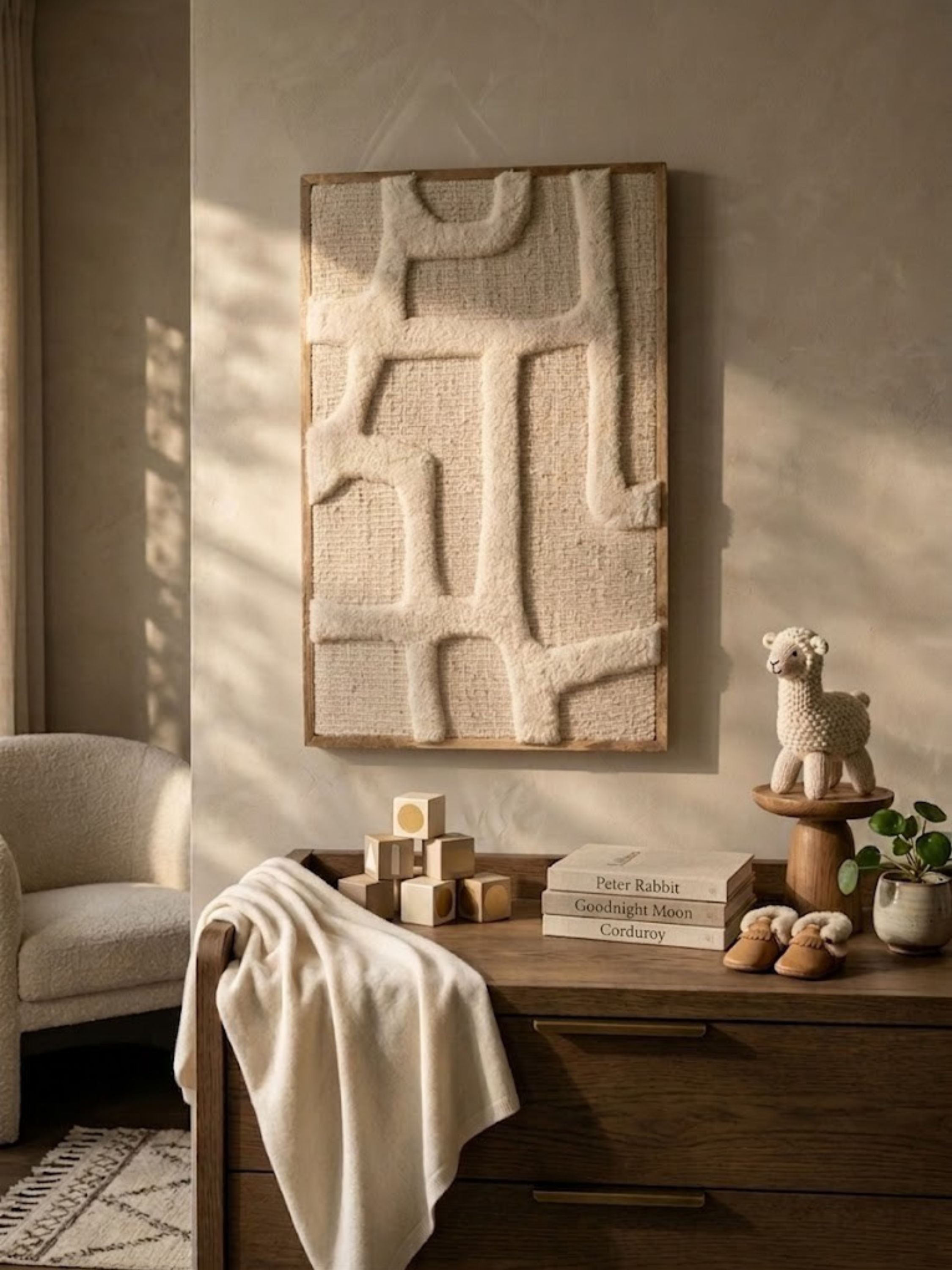 Lofoten Wool Wall Art | GAURI KOHLI