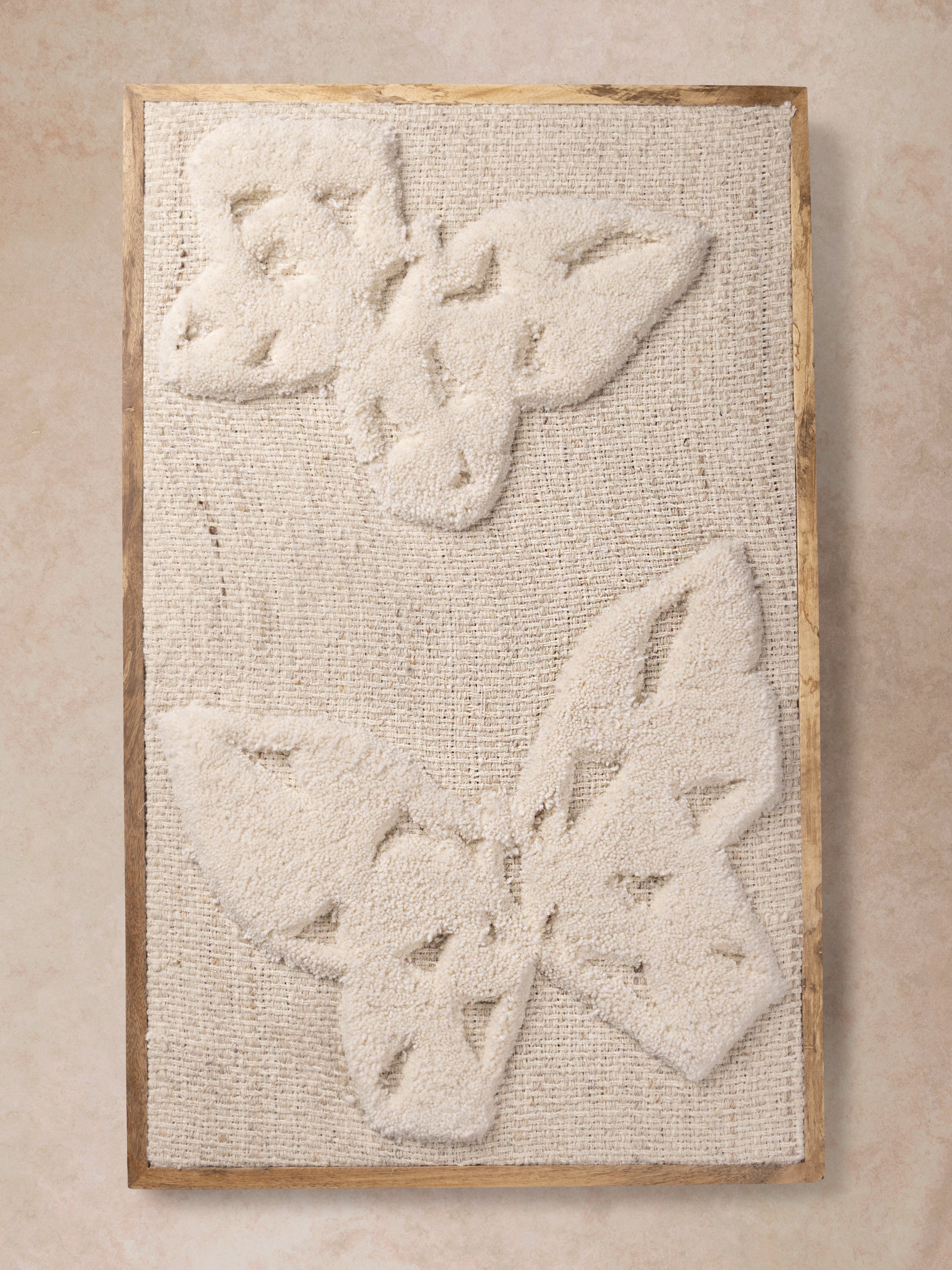 second variant of Monarch wall art featuring dual butterfly forms