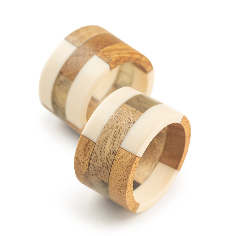 modern napkin rings