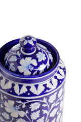 Ceramic Jar Container with Lids for Cookies, Candy, Coffee, Flour, Sugar, Rice, Pasta, Cereal & More 