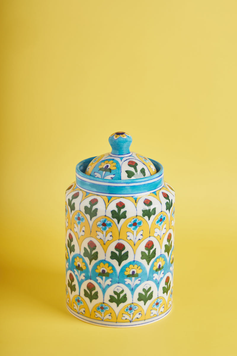 Ceramic Food Storage Canister with Lid