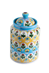 Stoneware Jar with Lid