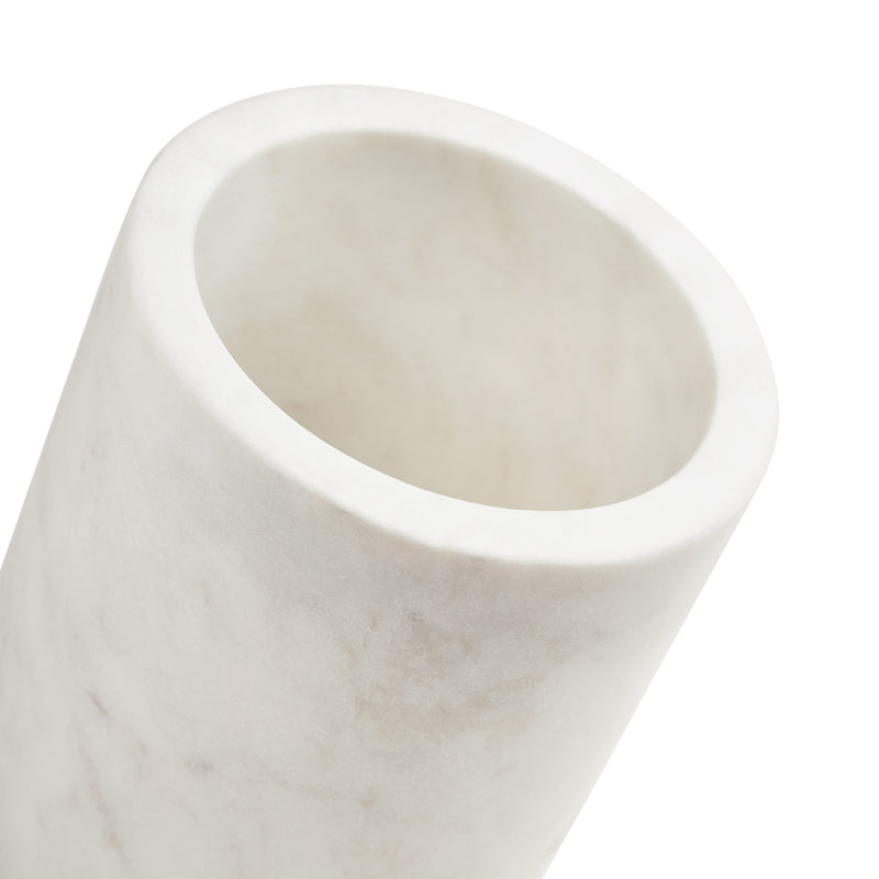 White Table Top Handmade Marble Wine Chillers for Champagne