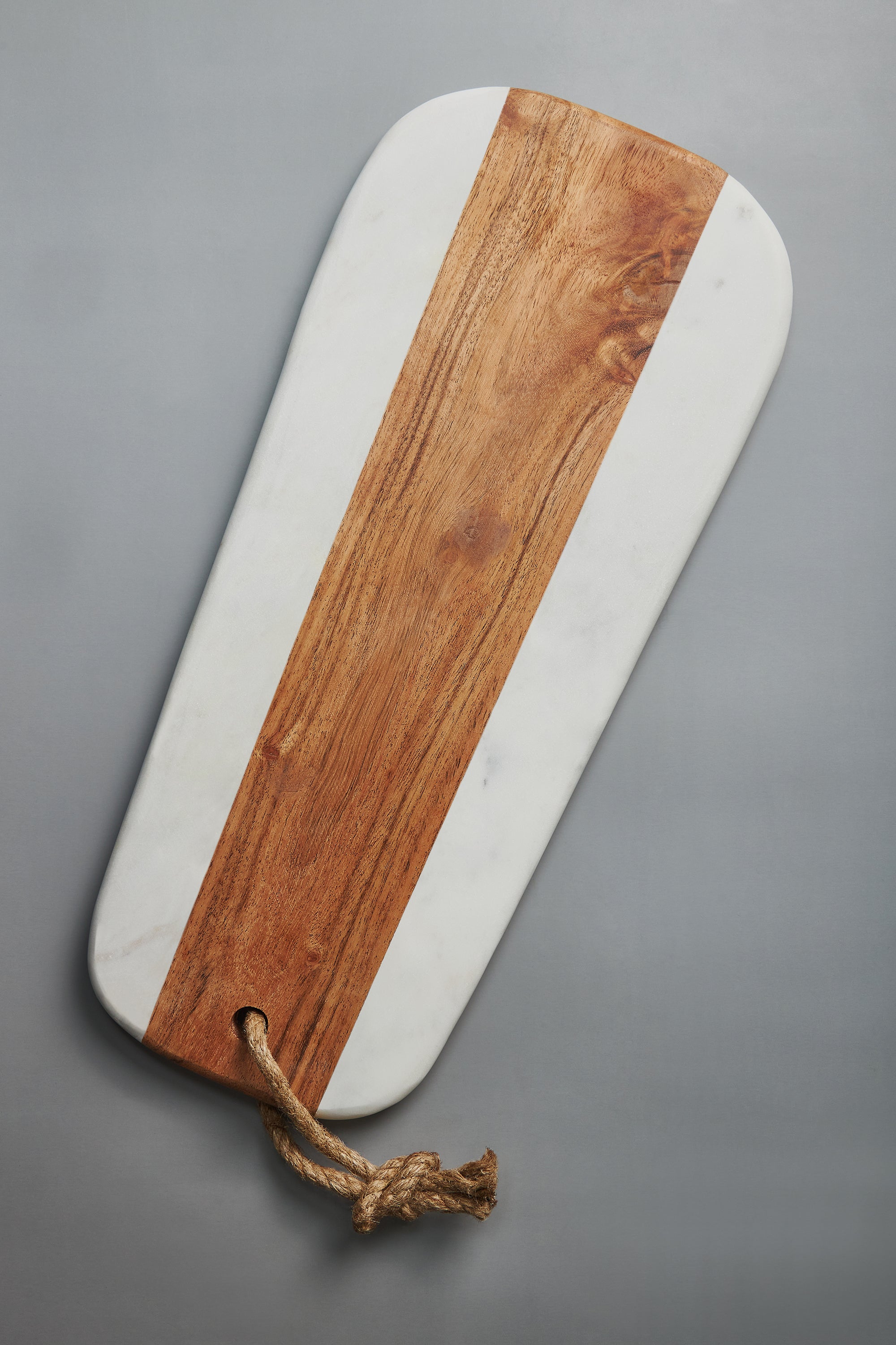 Marble and Wood Serving Board 