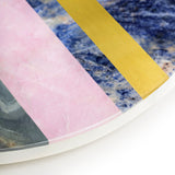 Serving Tray - for Food, Tea, Coffee, Breakfast, Snacks, Cheese, Appetizers - Use in Kitchen, Bathroom, Office - Marble