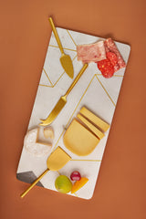 Marble Cheese Board and Knife Set
