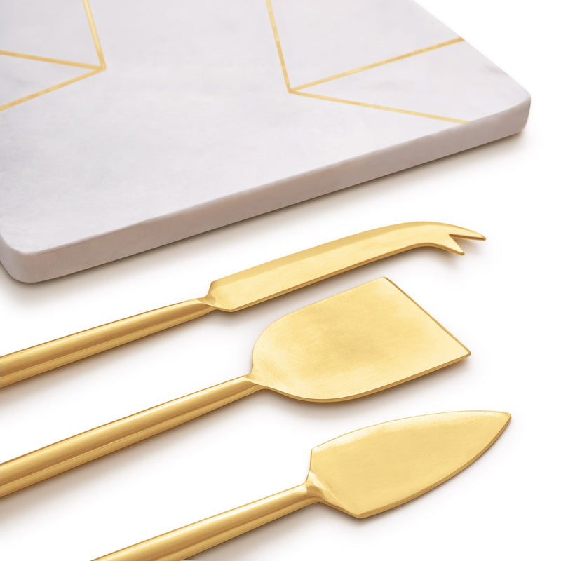 Charcuttery Meat Platter With Knife Set