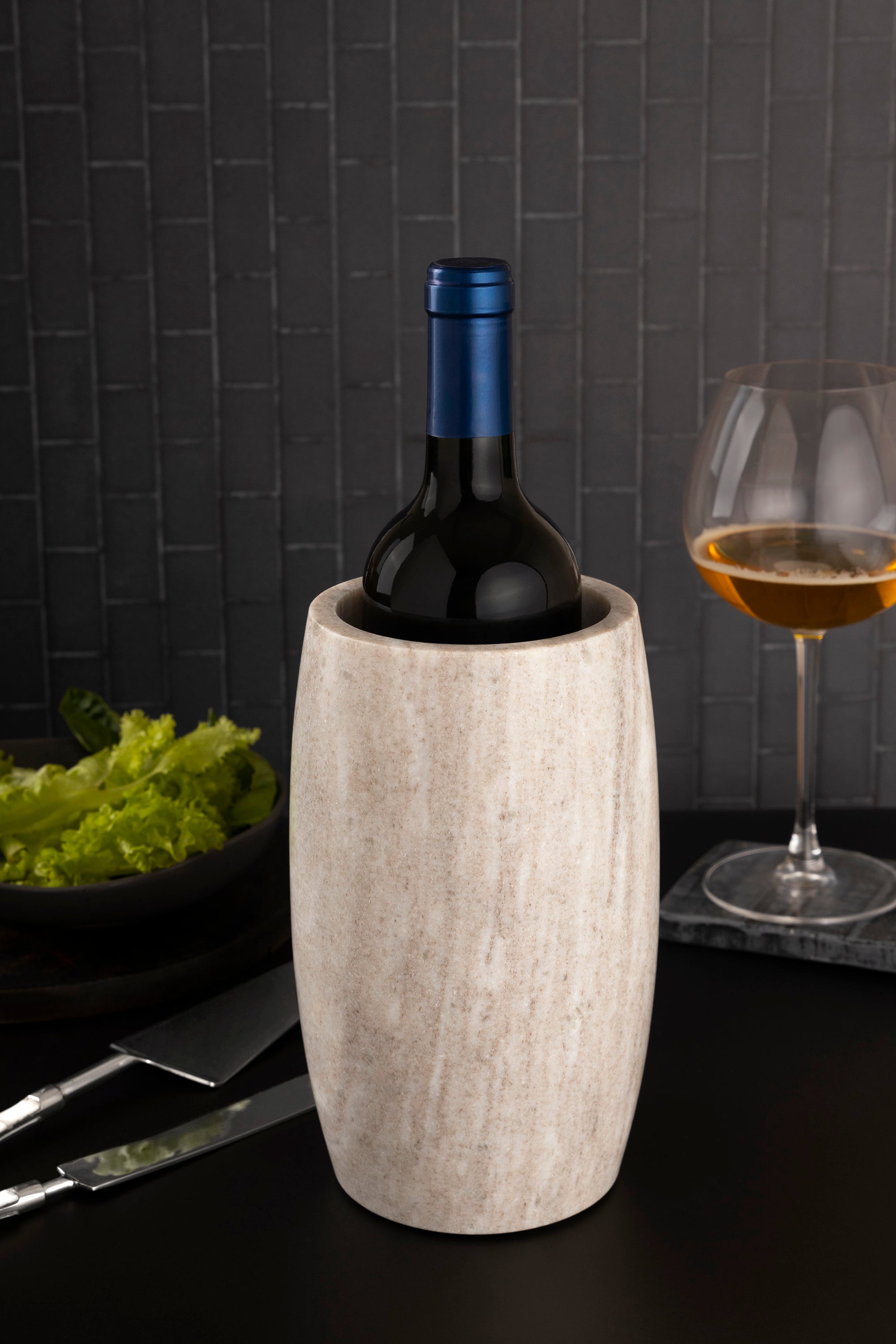 Luxury Marble Wine Chiller – Keeps Your Wine Cool in Style
